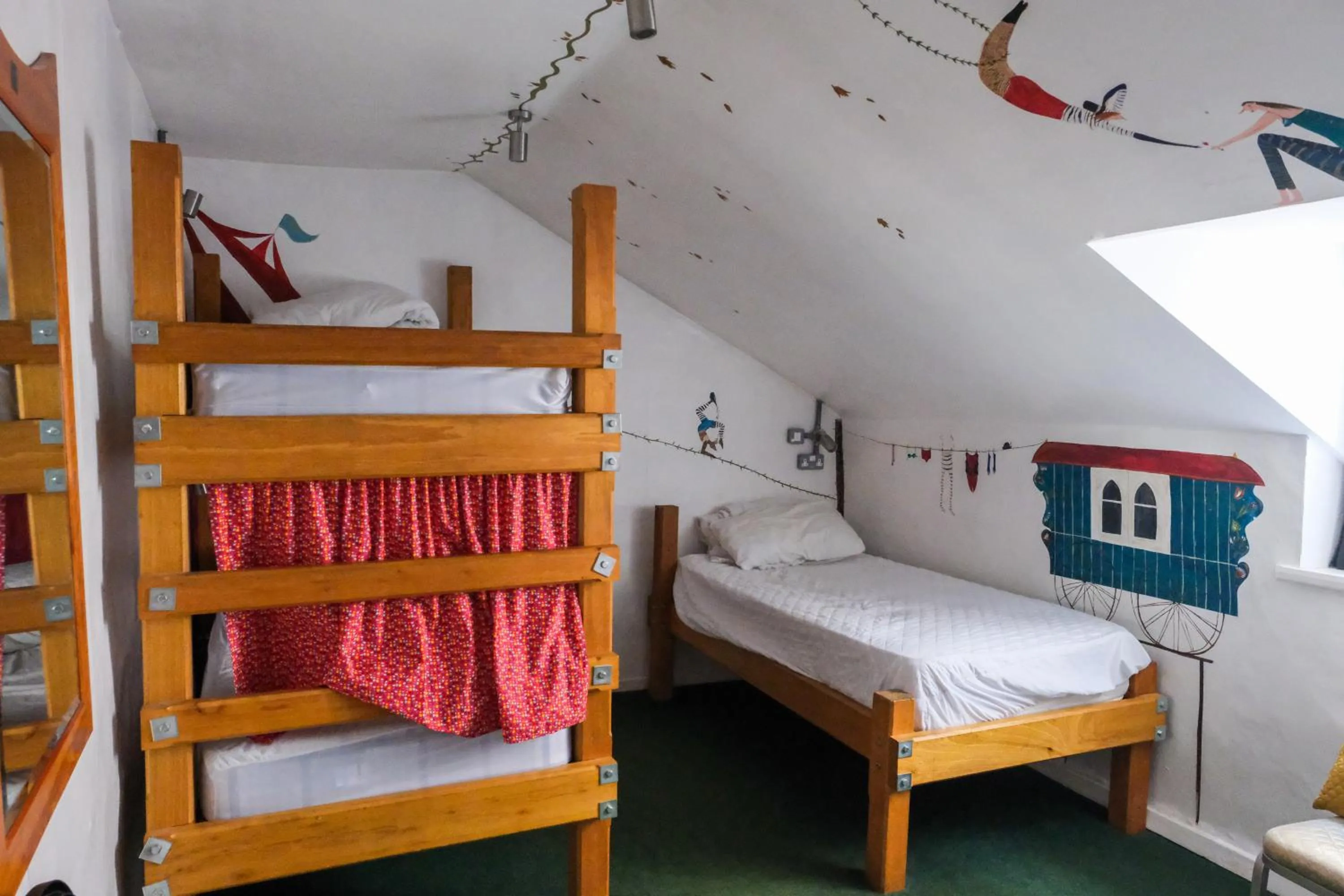 Bed in The Full Moon Backpackers