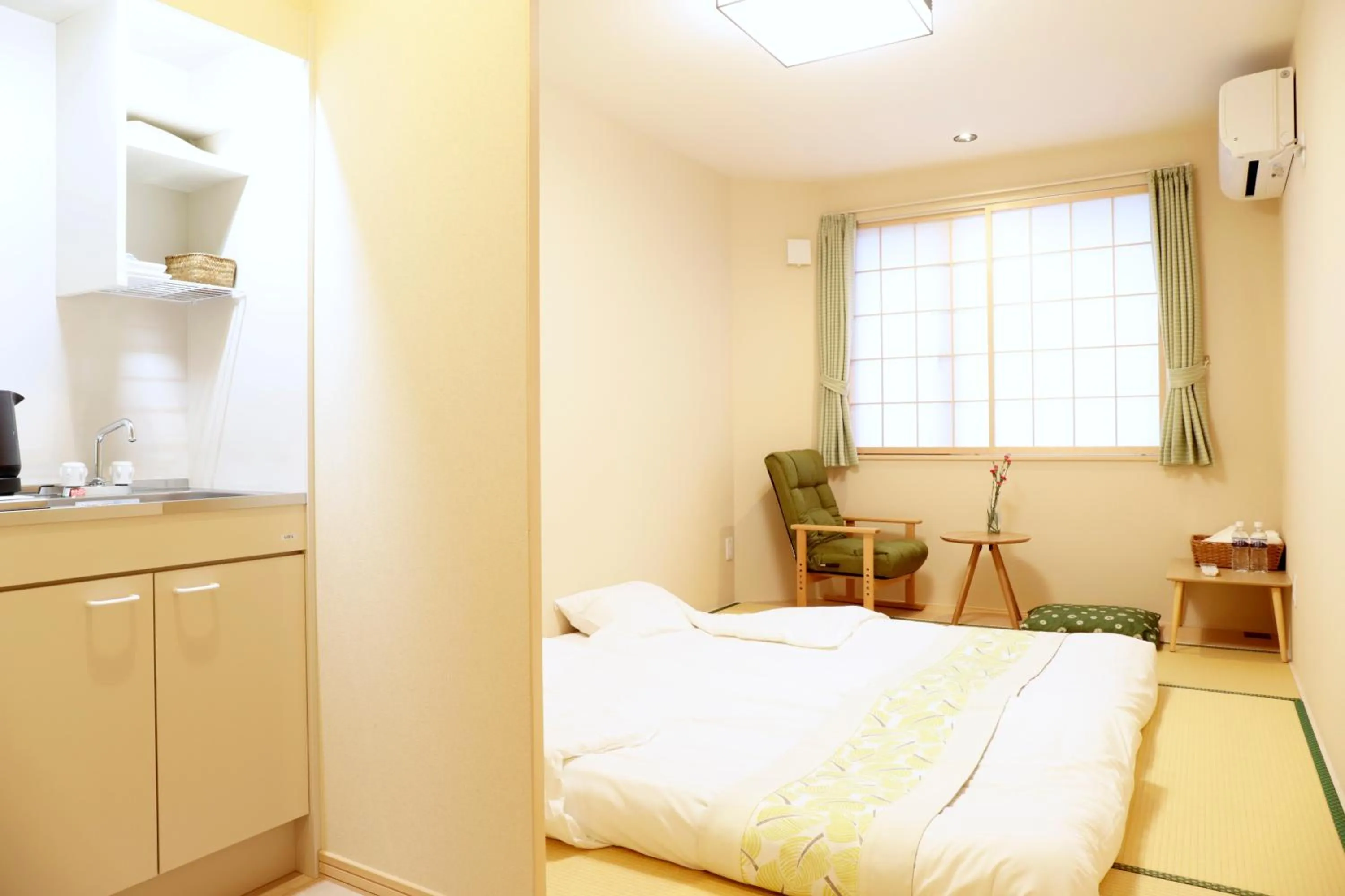 Bed in Plum House Otaru