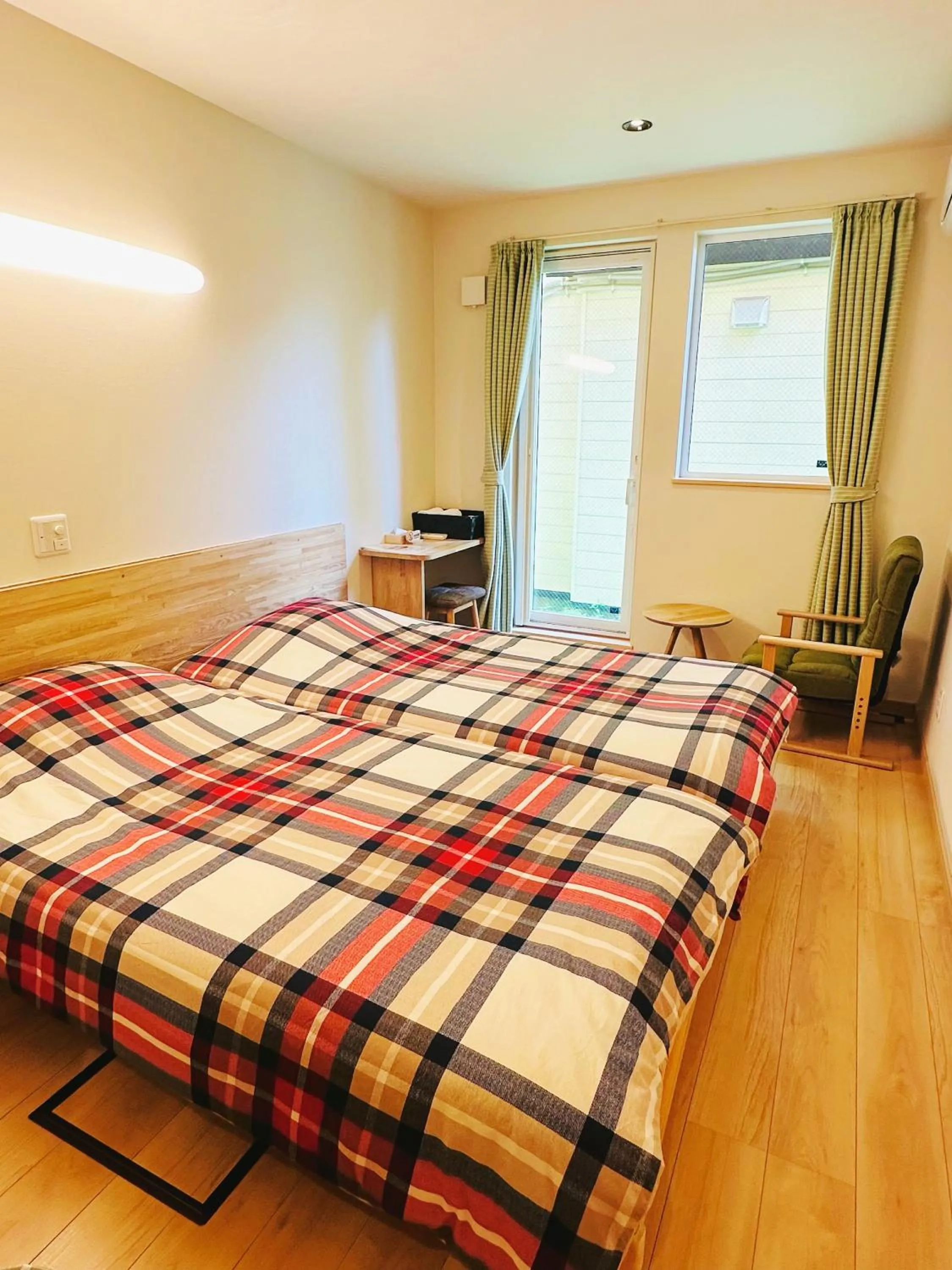 Bed in Plum House Otaru