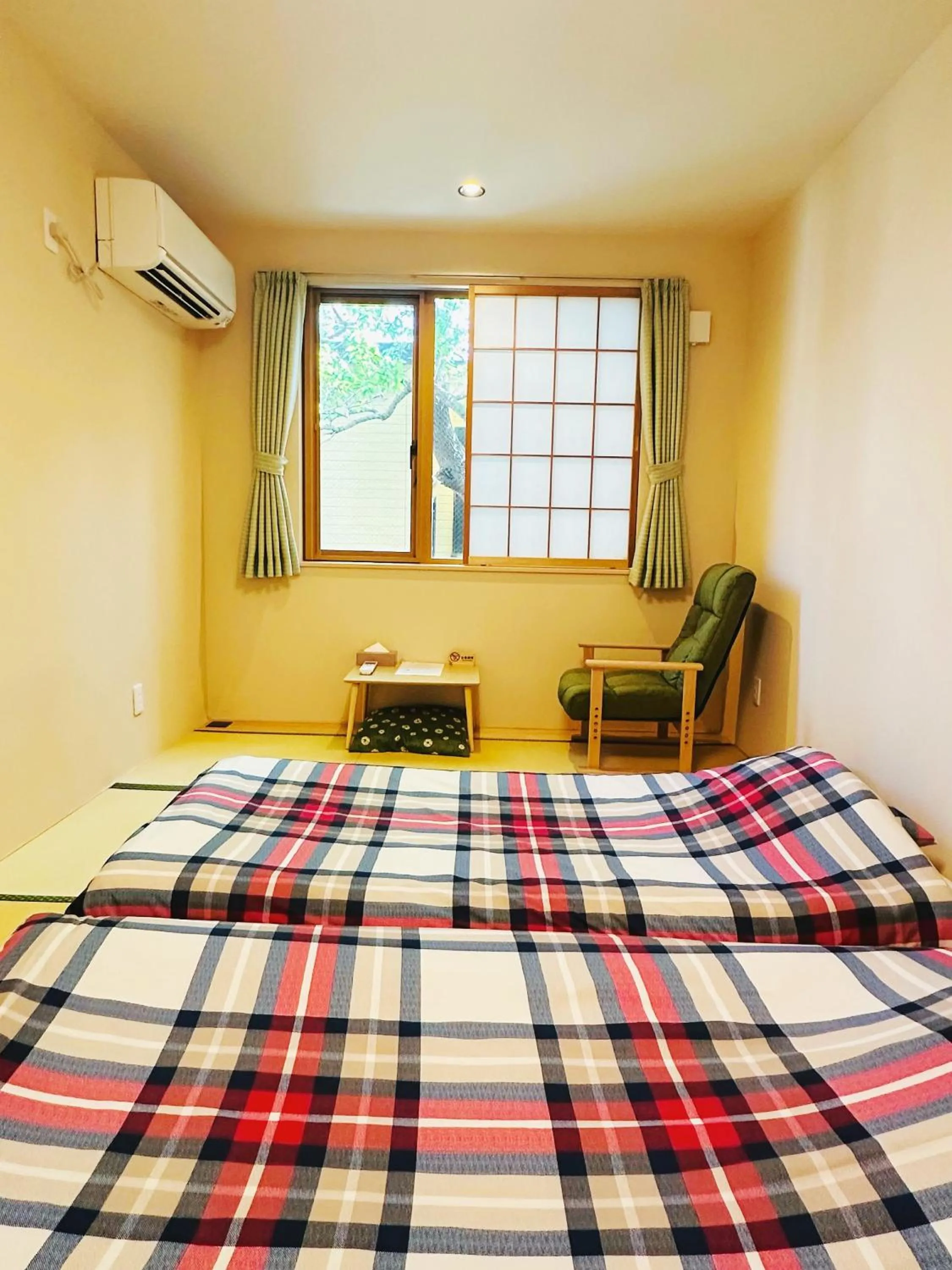 Bed in Plum House Otaru