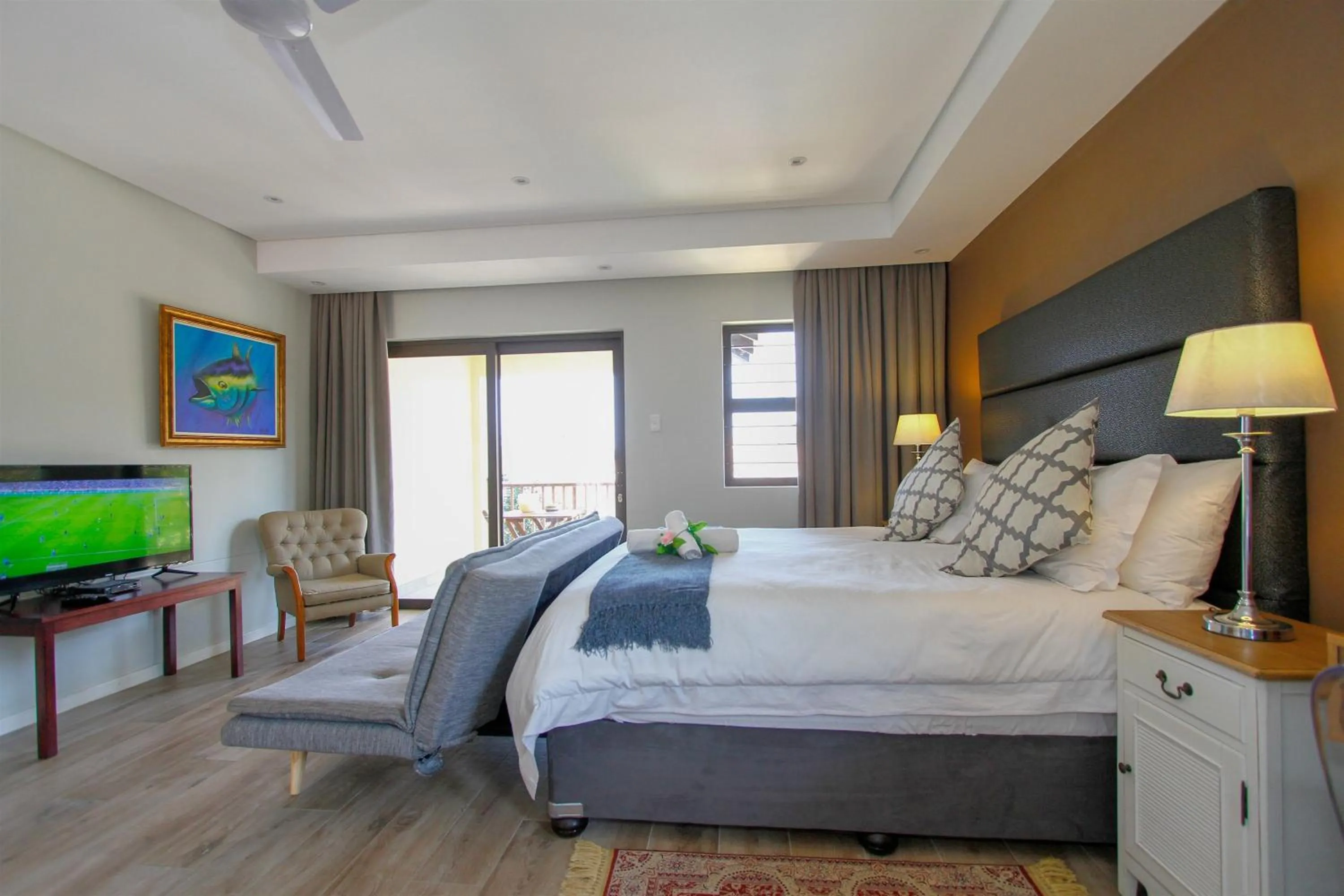 TV and multimedia, Bed in Casa Ridge Self-catering