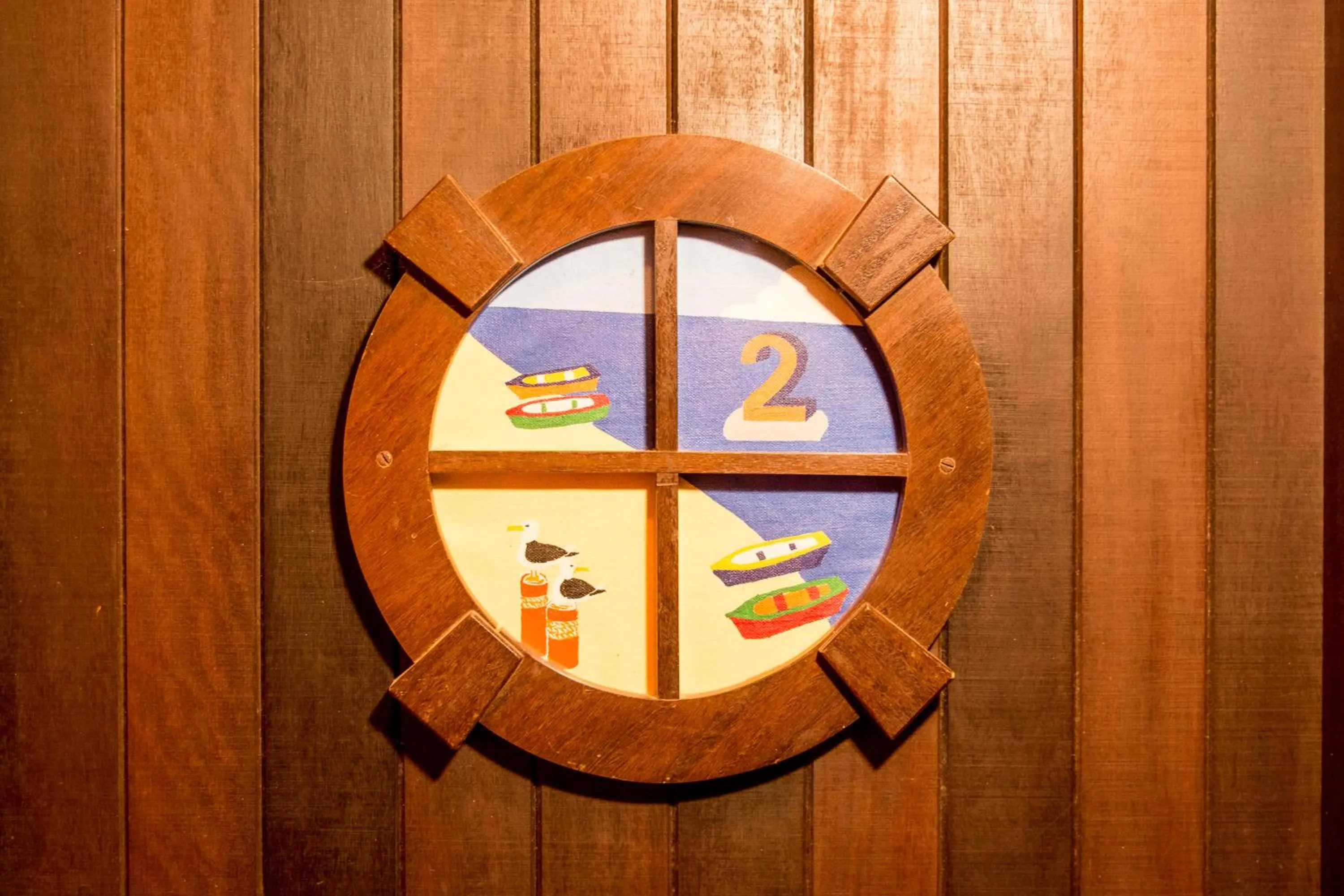 Decorative detail in Pousada Pedra da Gaivota