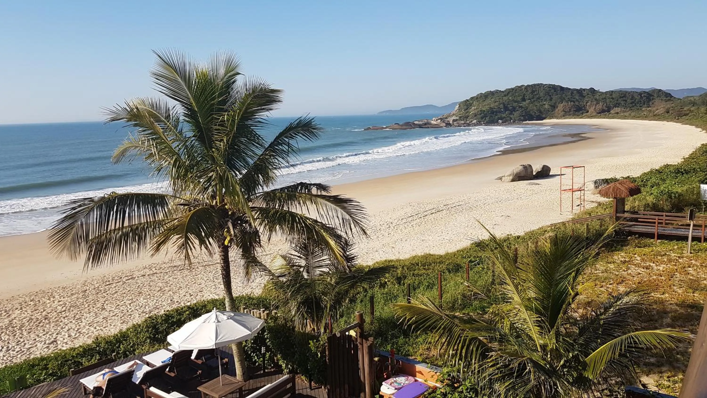 Natural landscape in Pousada Pedra da Gaivota