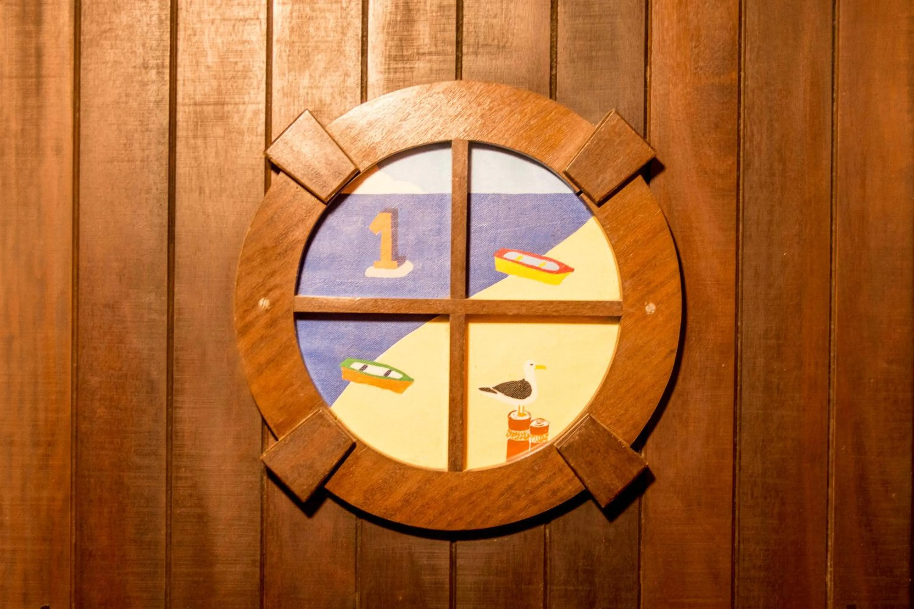 Decorative detail in Pousada Pedra da Gaivota