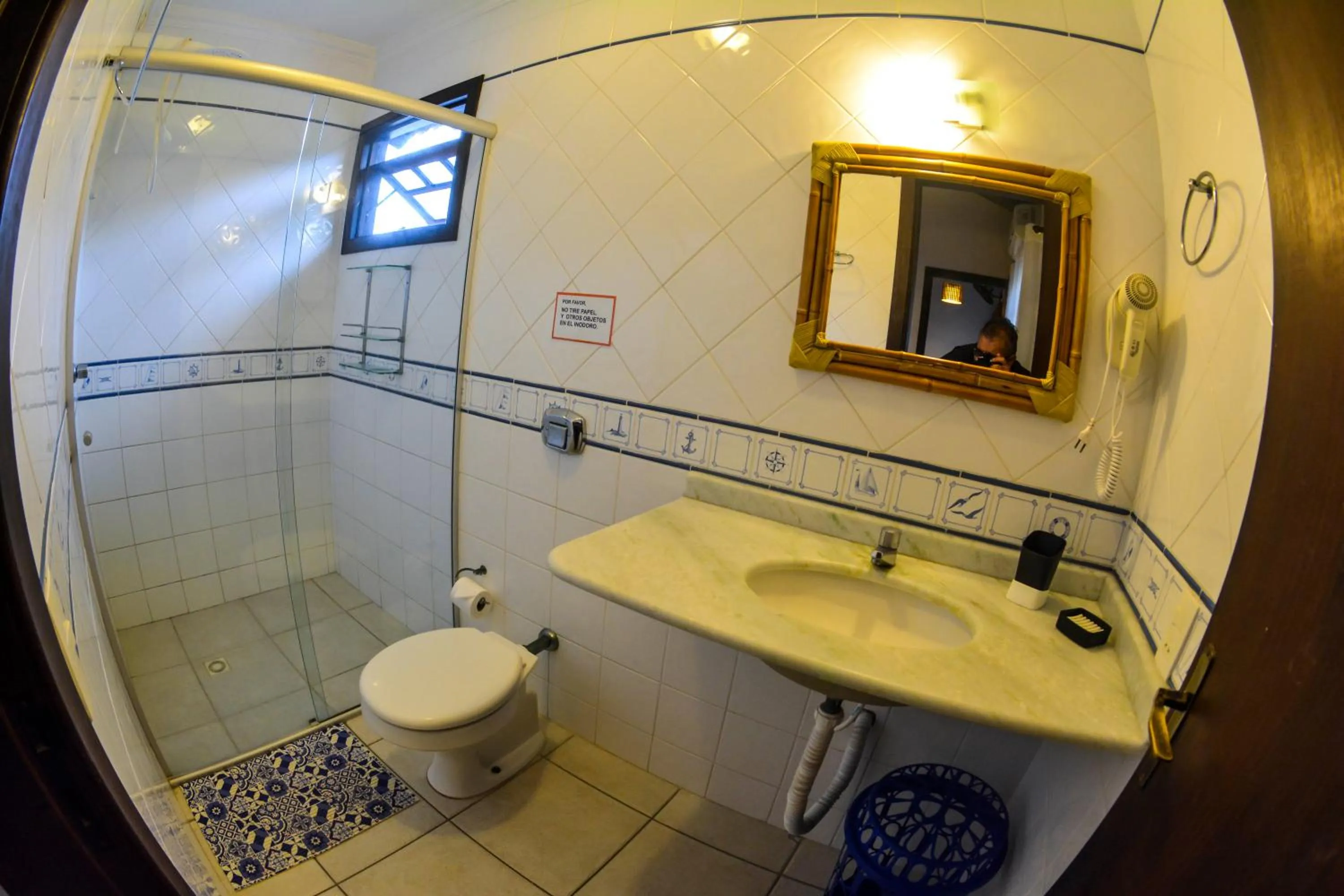 Bathroom in Pousada Pedra da Gaivota