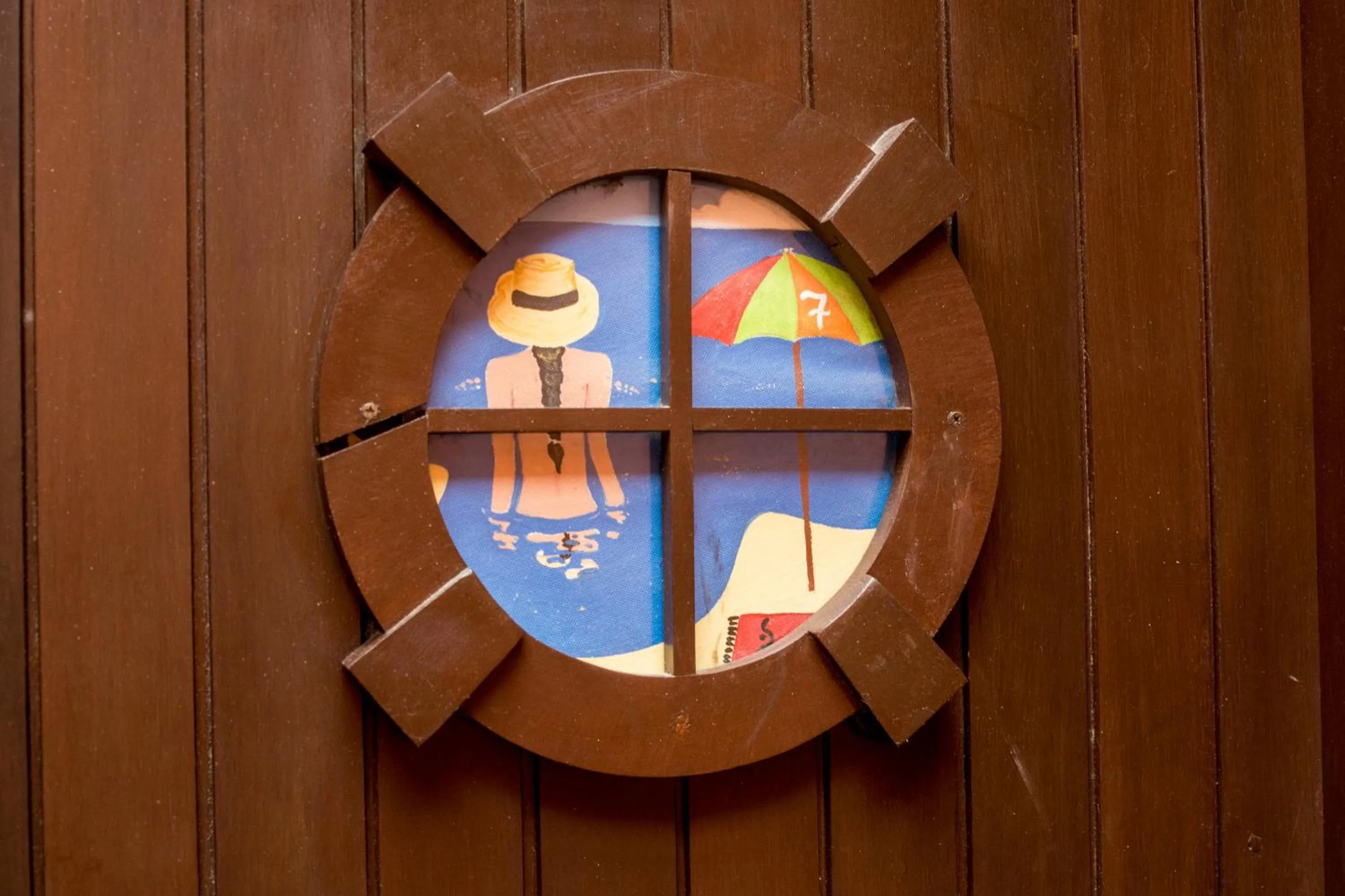 Decorative detail in Pousada Pedra da Gaivota