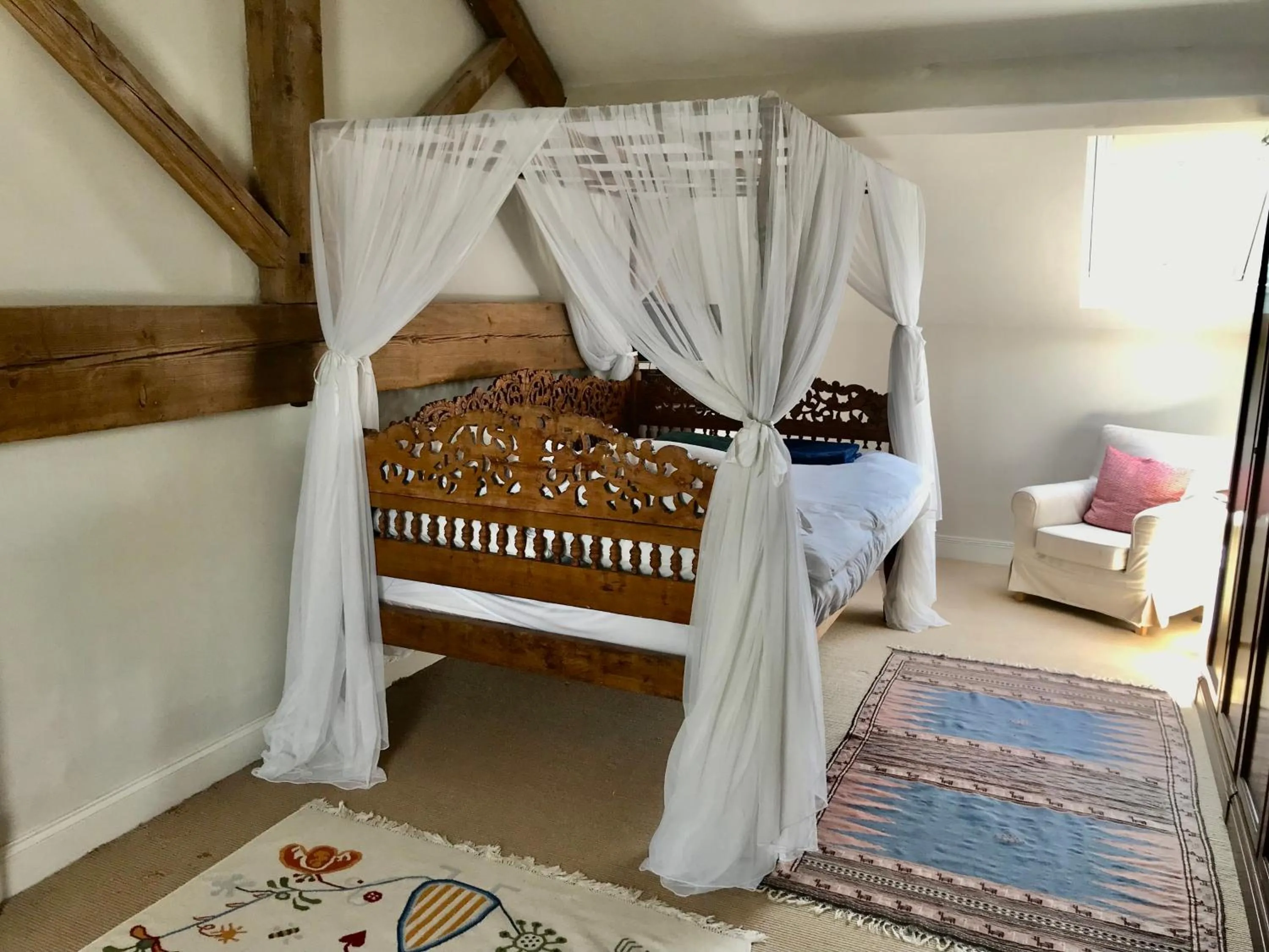 Bed in Mulberry Barn