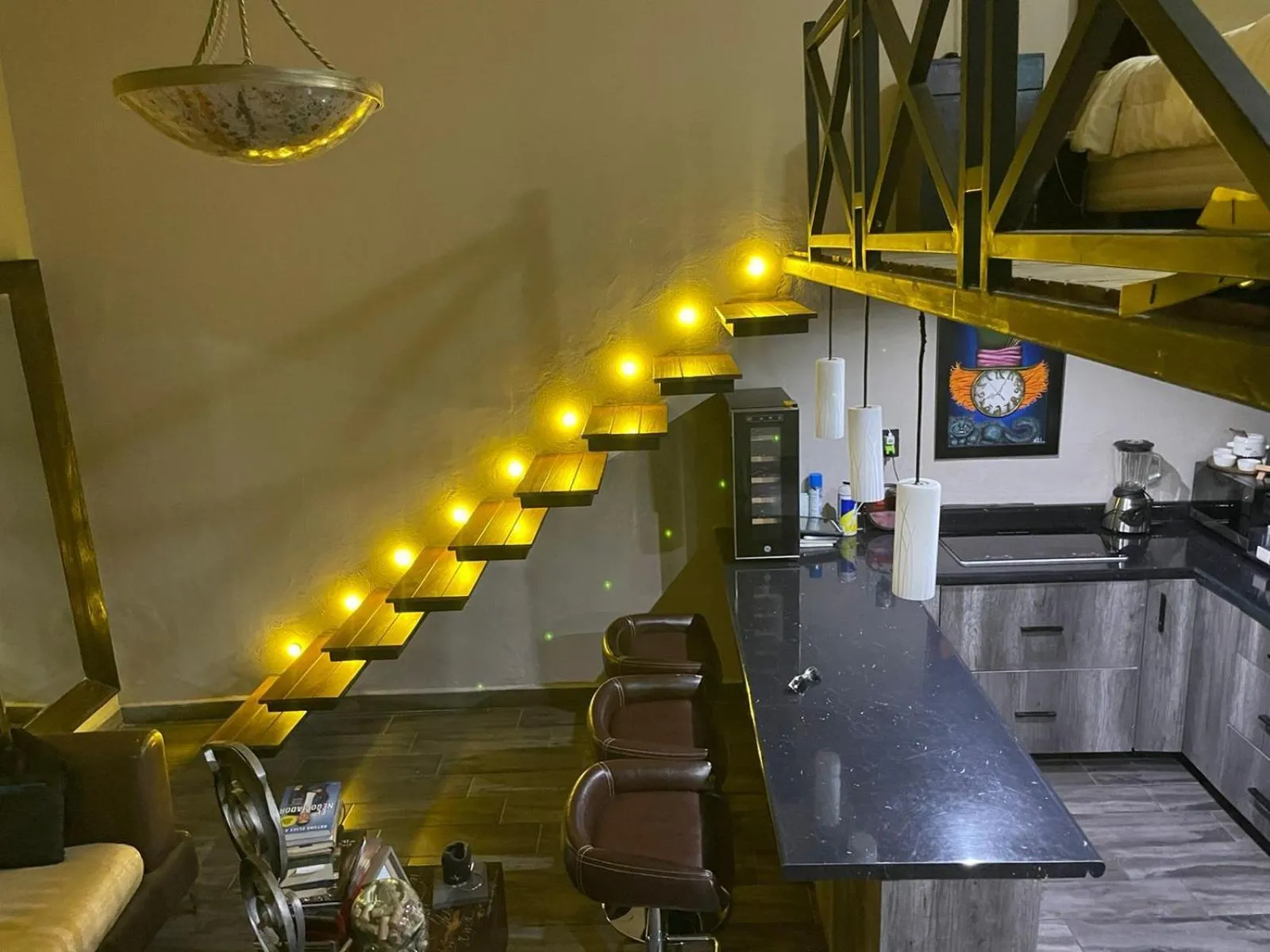 Kitchen or kitchenette in Independencia Dos 7 Hotel Boutique