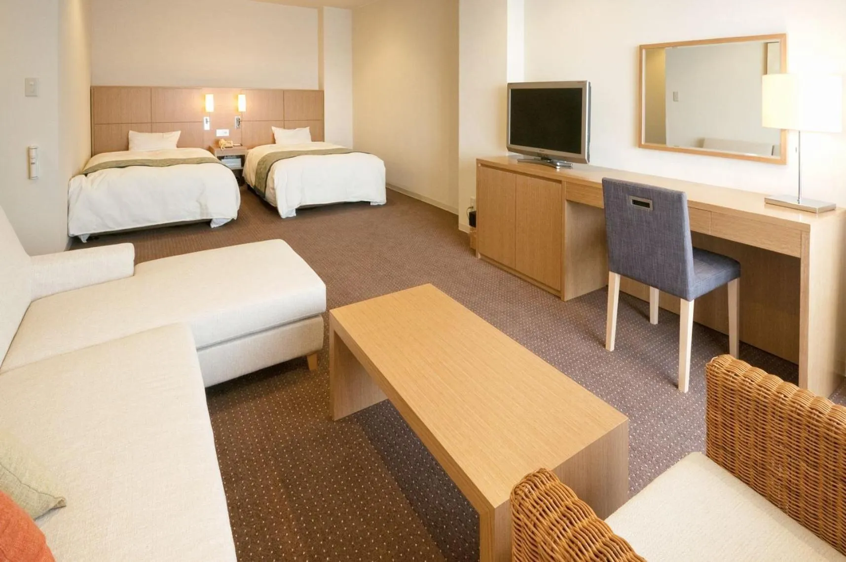 Bed in Wisterian Life Club Toba