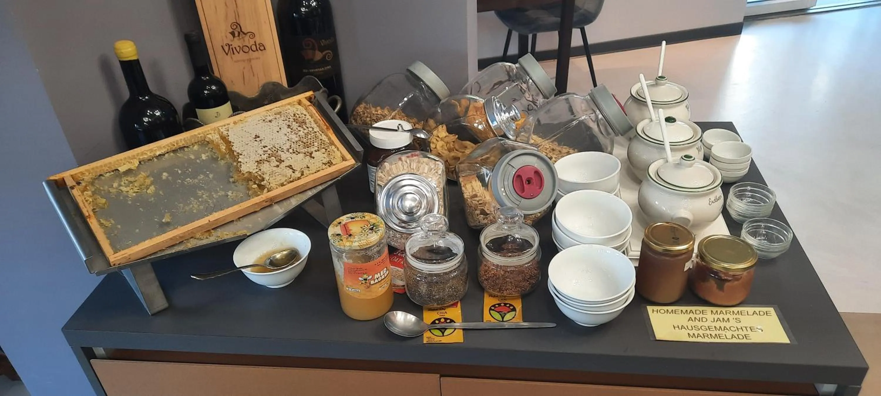 Breakfast in Boutique hotel Lili