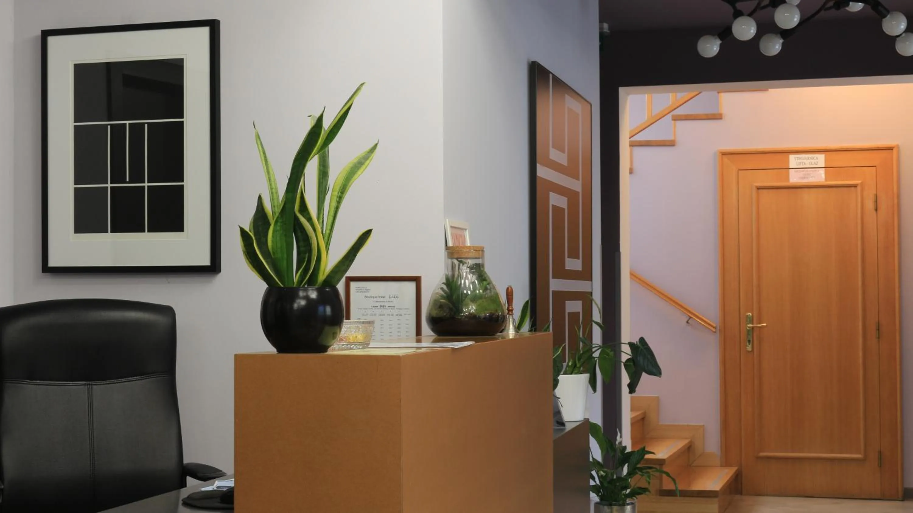 Lobby or reception in Boutique hotel Lili