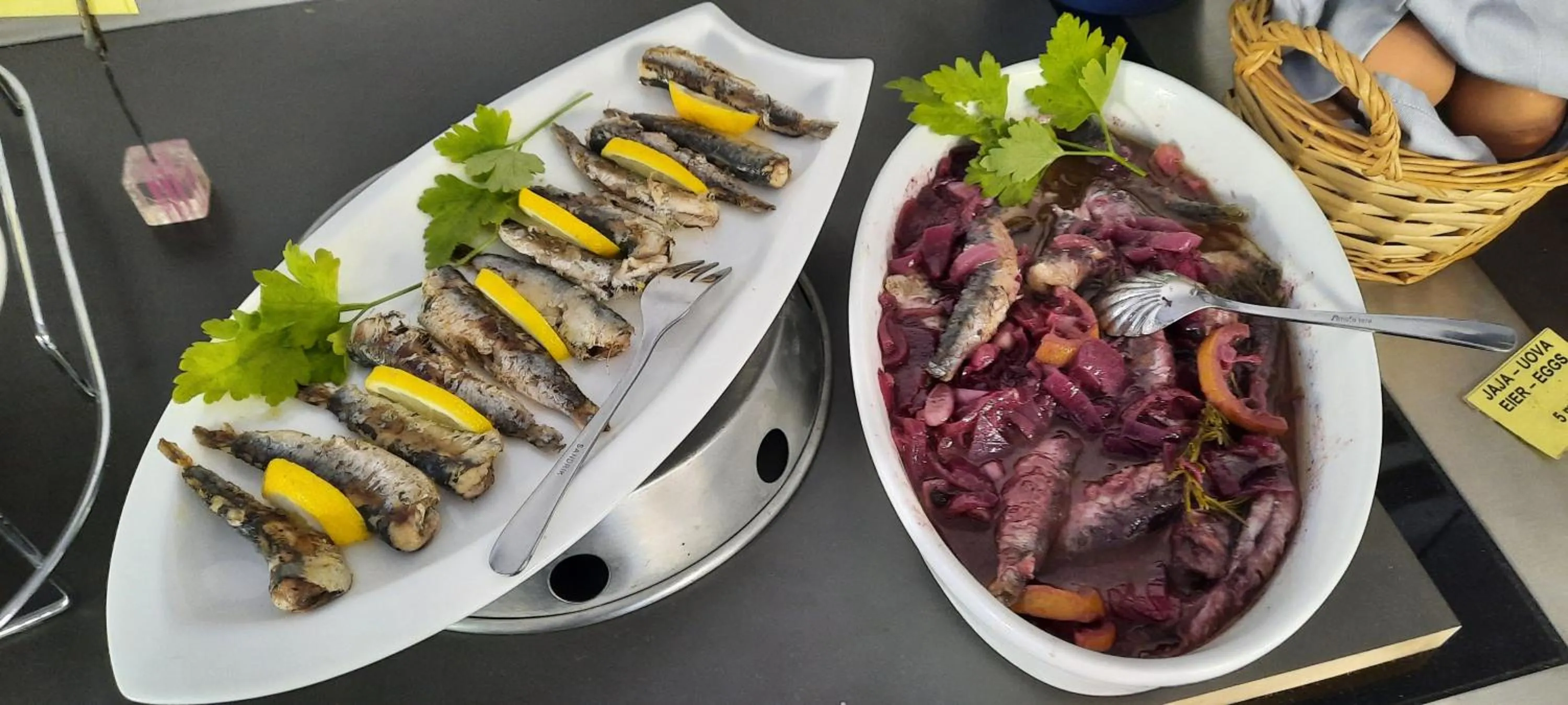 Food in Boutique hotel Lili