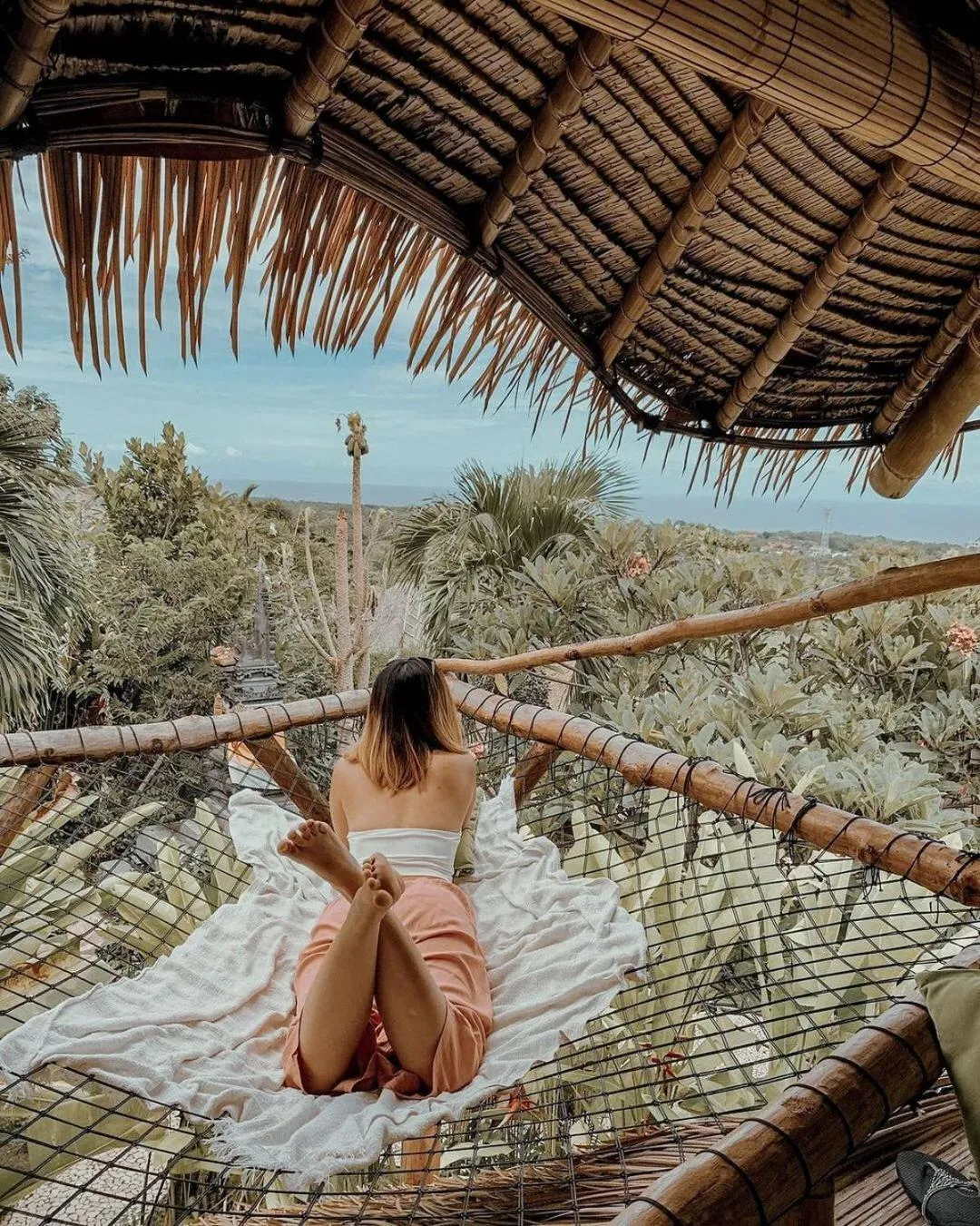 Balcony/Terrace in Le Bamboo Bali