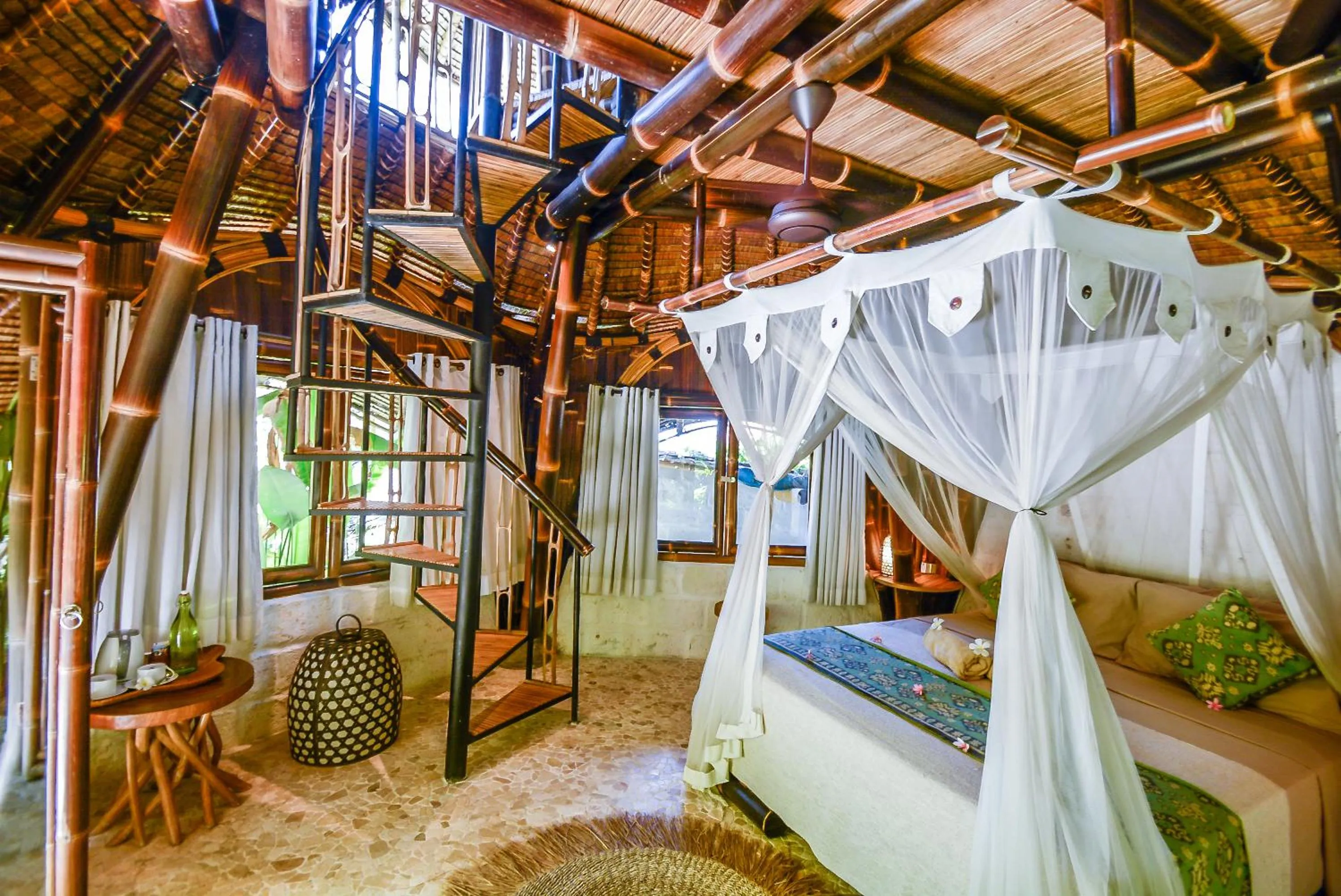 Bedroom, Bed in Le Bamboo Bali