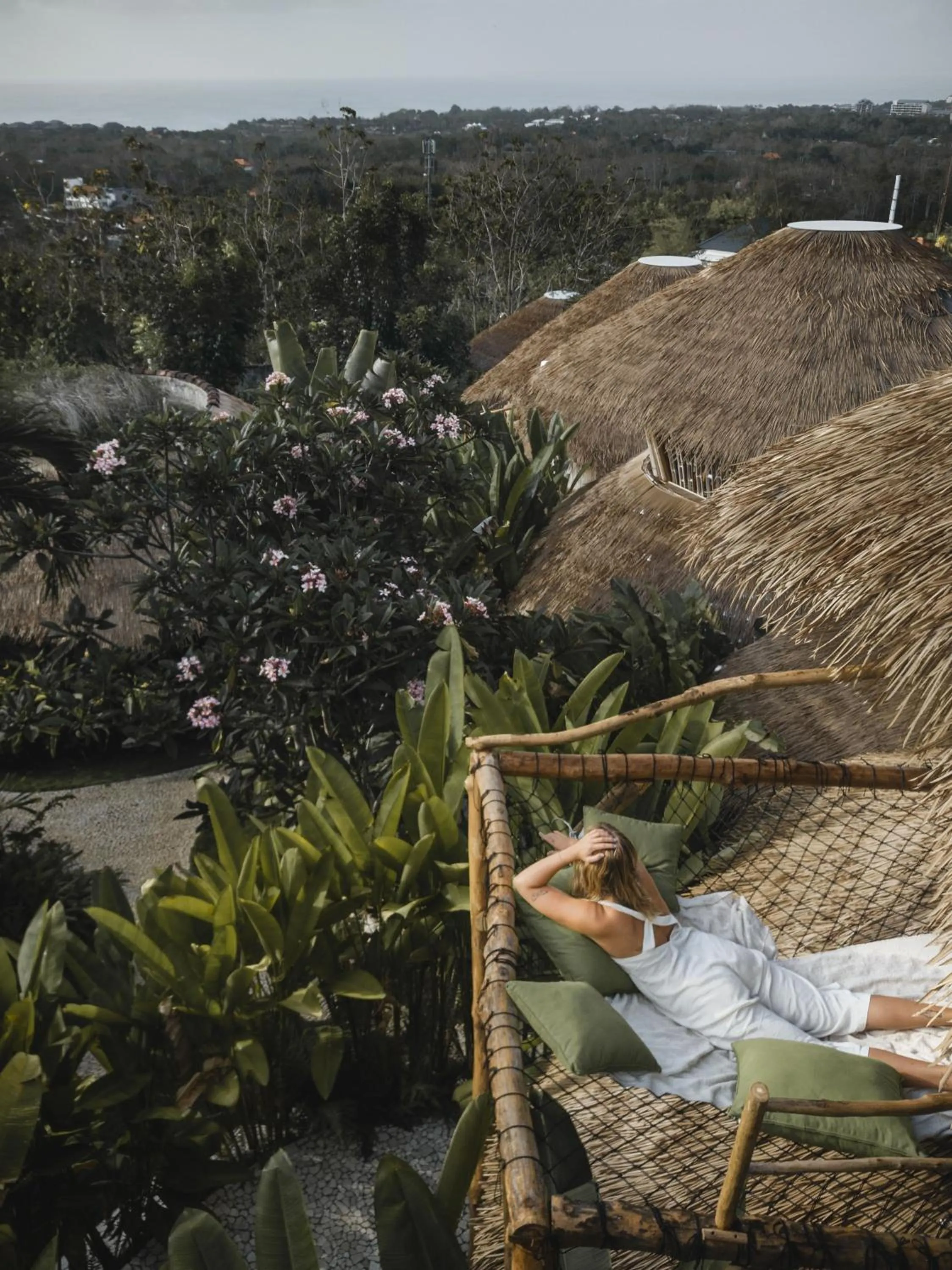 Balcony/Terrace in Le Bamboo Bali