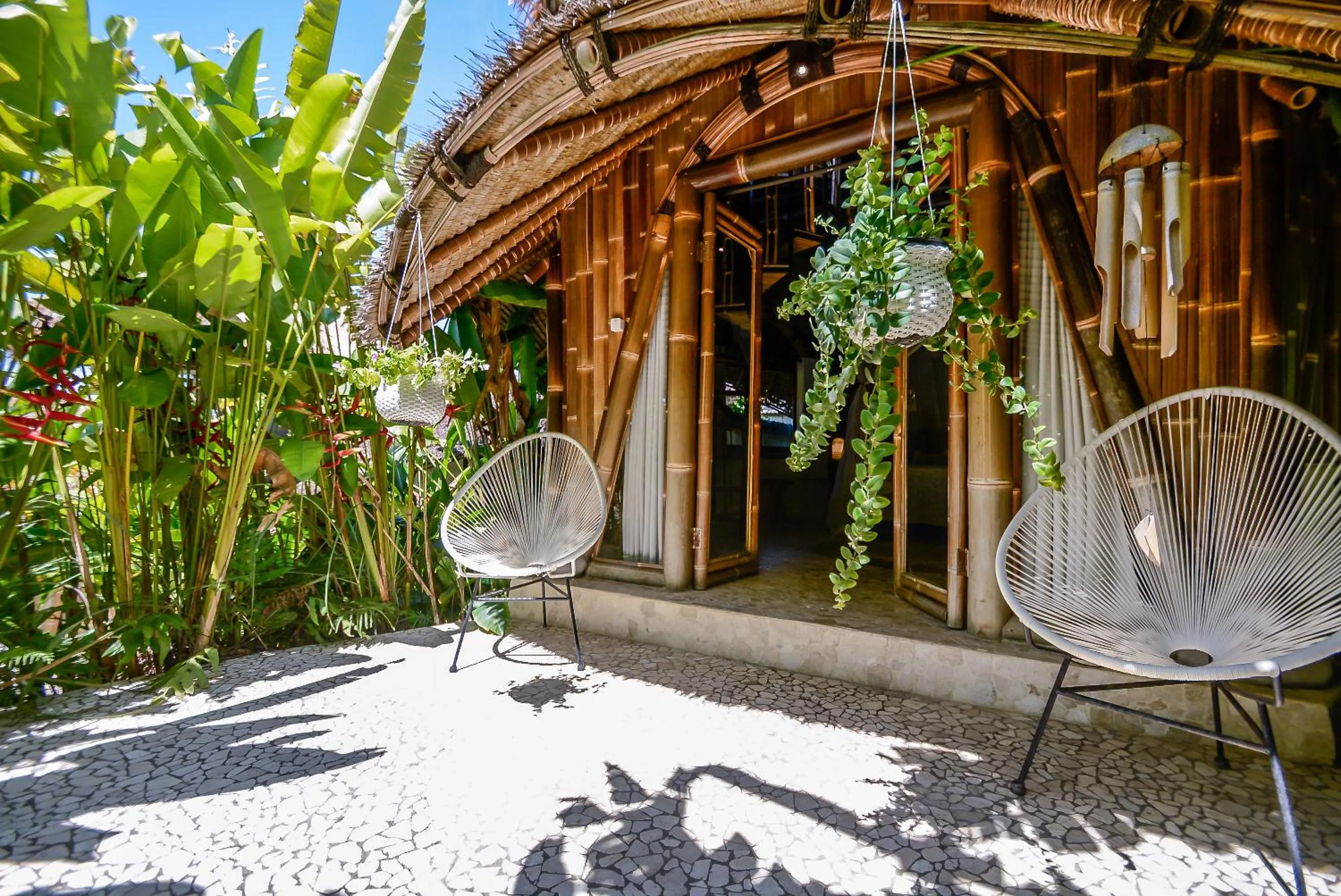 Patio in Le Bamboo Bali