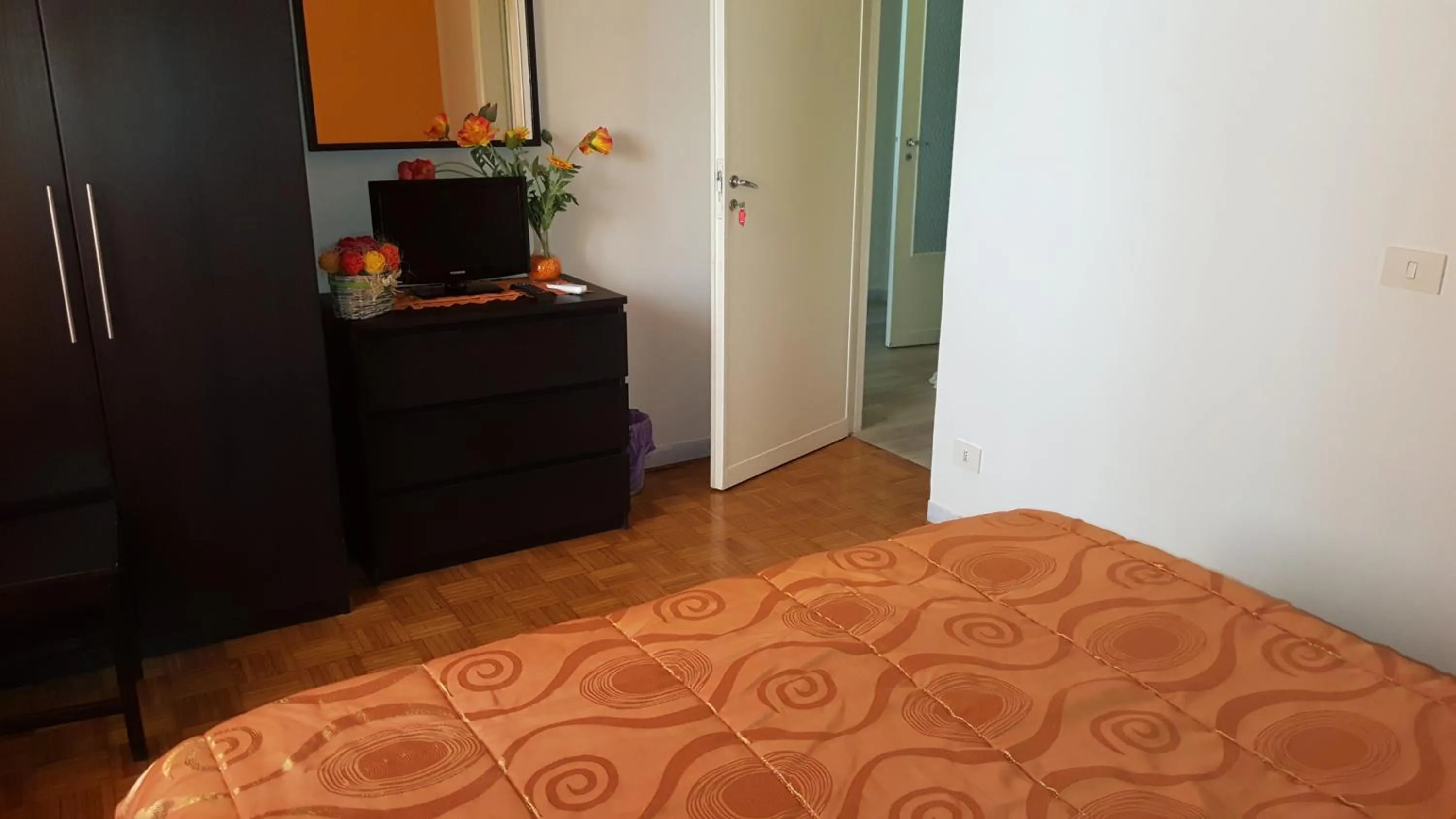 Bedroom, Bed in Domina Romae B&B