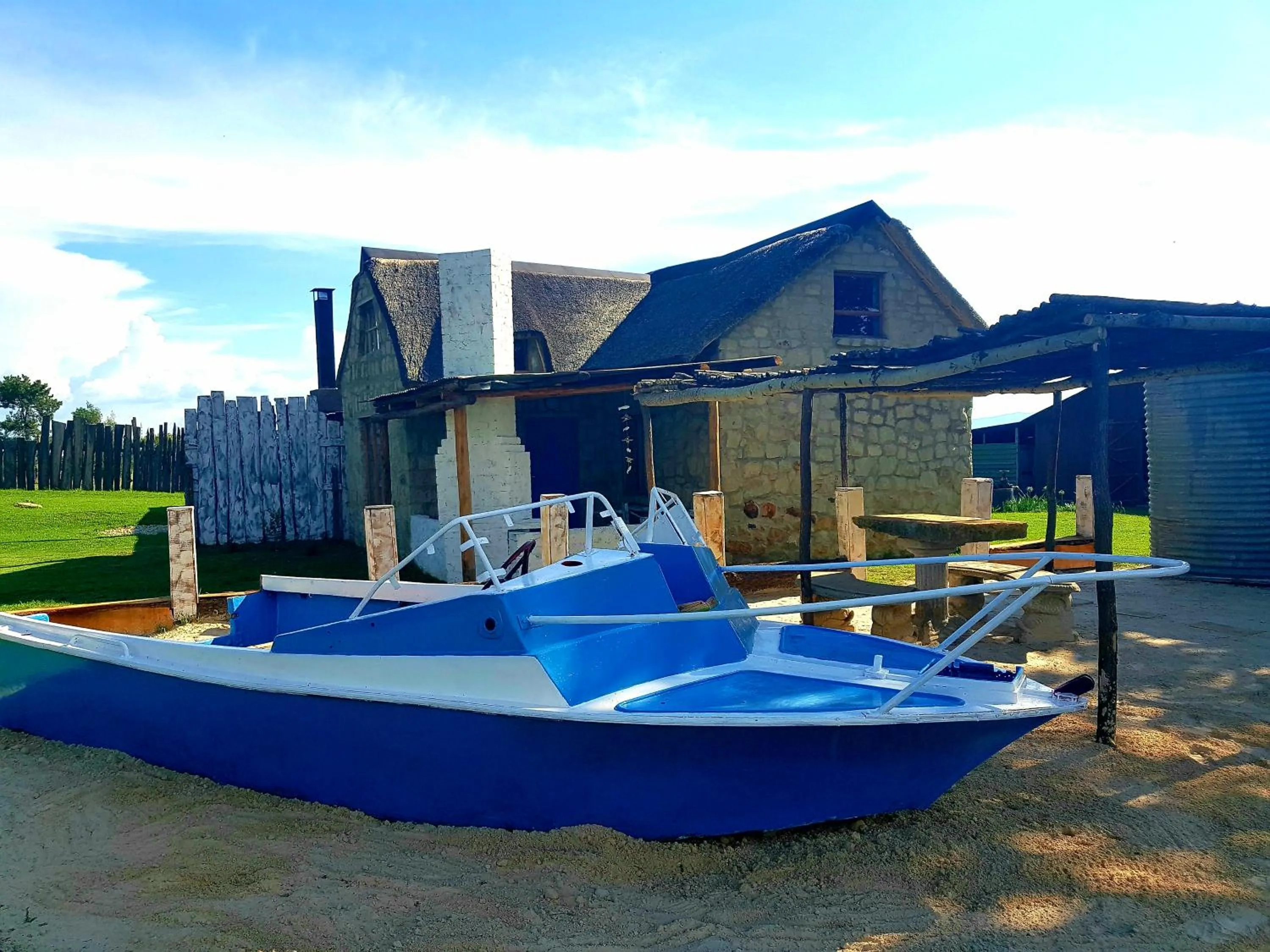 Garden in Affi lande Boetiek guestfarm