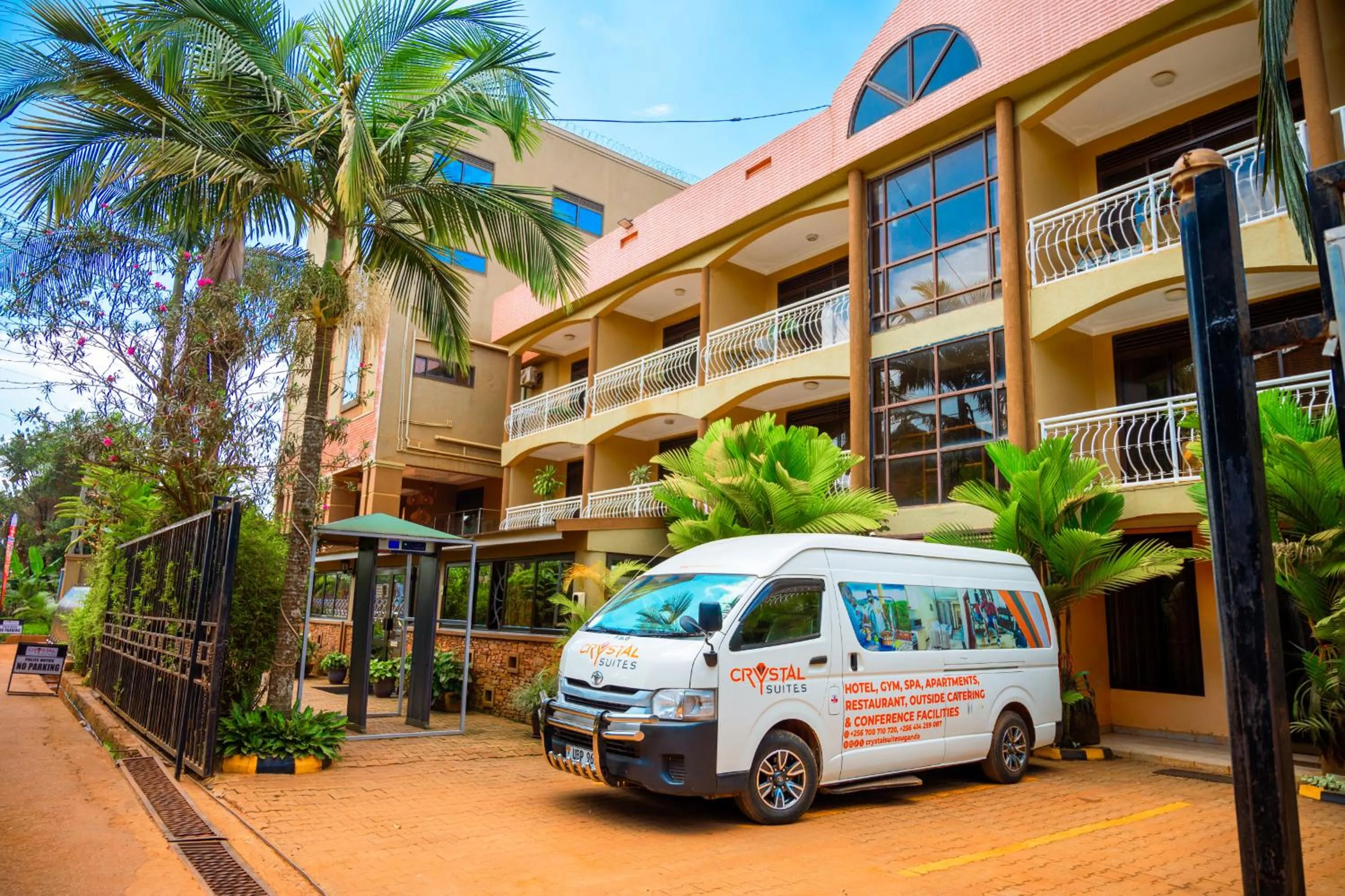 Property building in Crystal Suites & Apartments