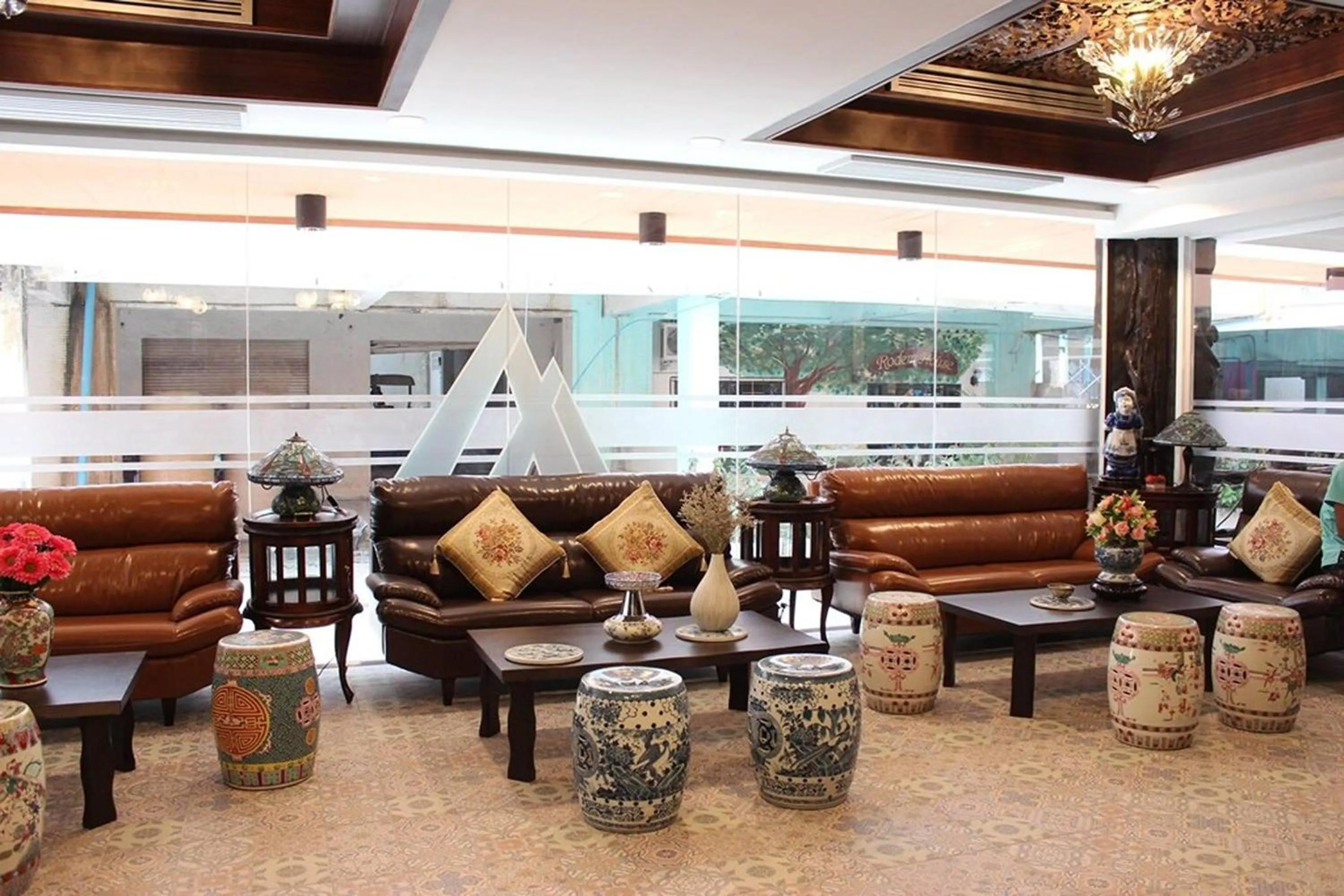 Lobby or reception in A2Sea Hotel