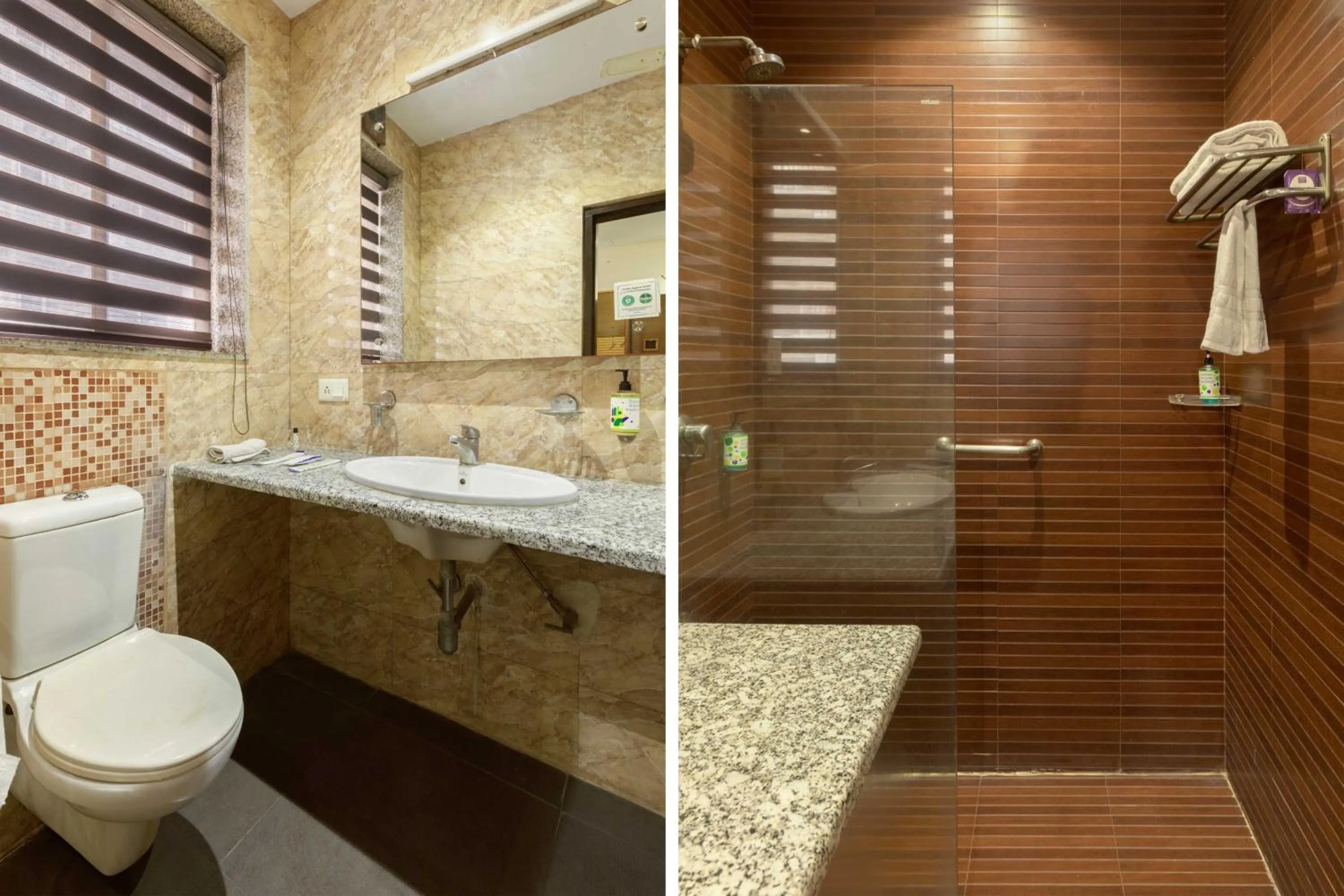 Bathroom in Treebo White Castle, Gurgaon