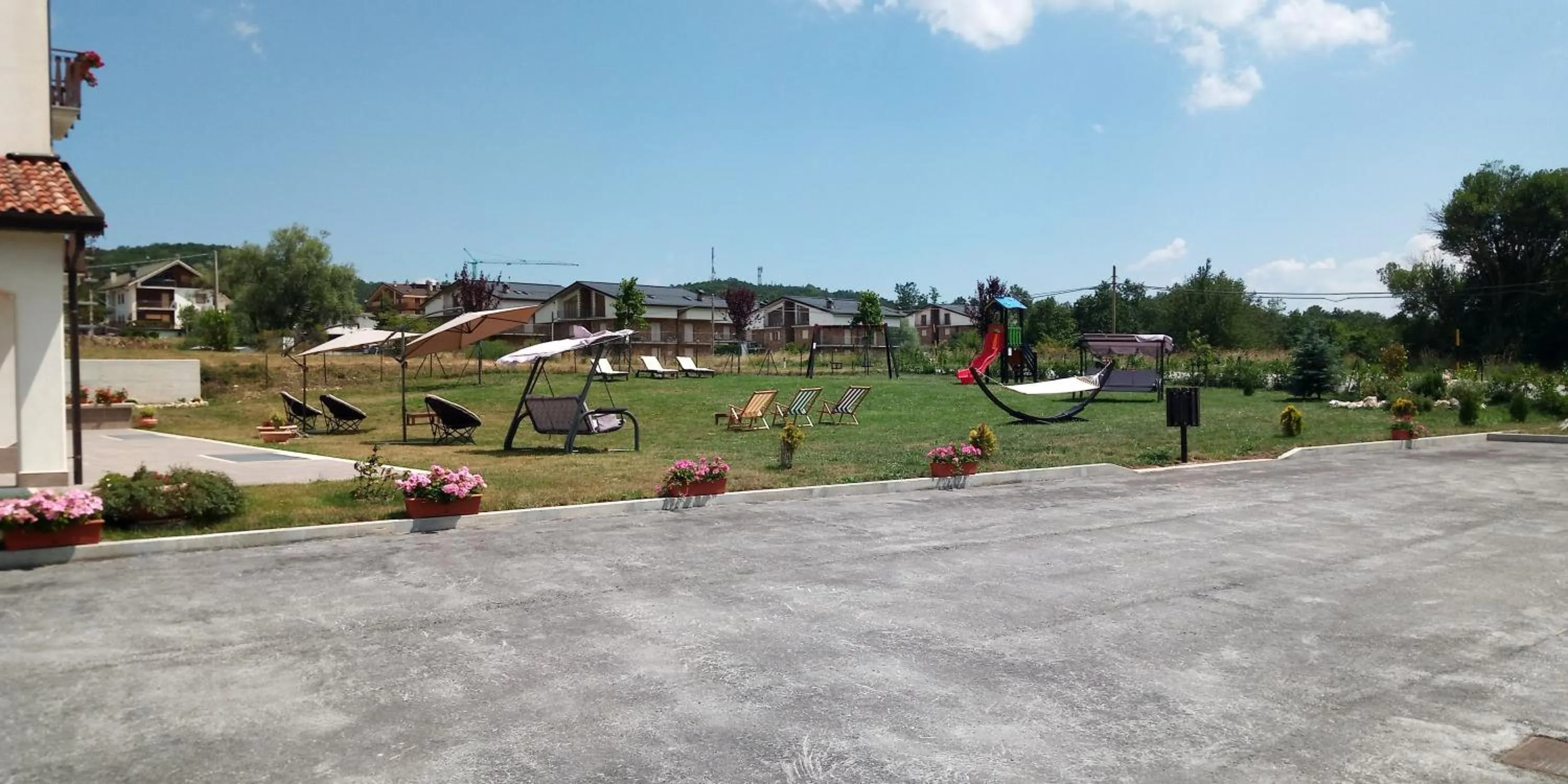 Garden in Hotel Il Bucaneve