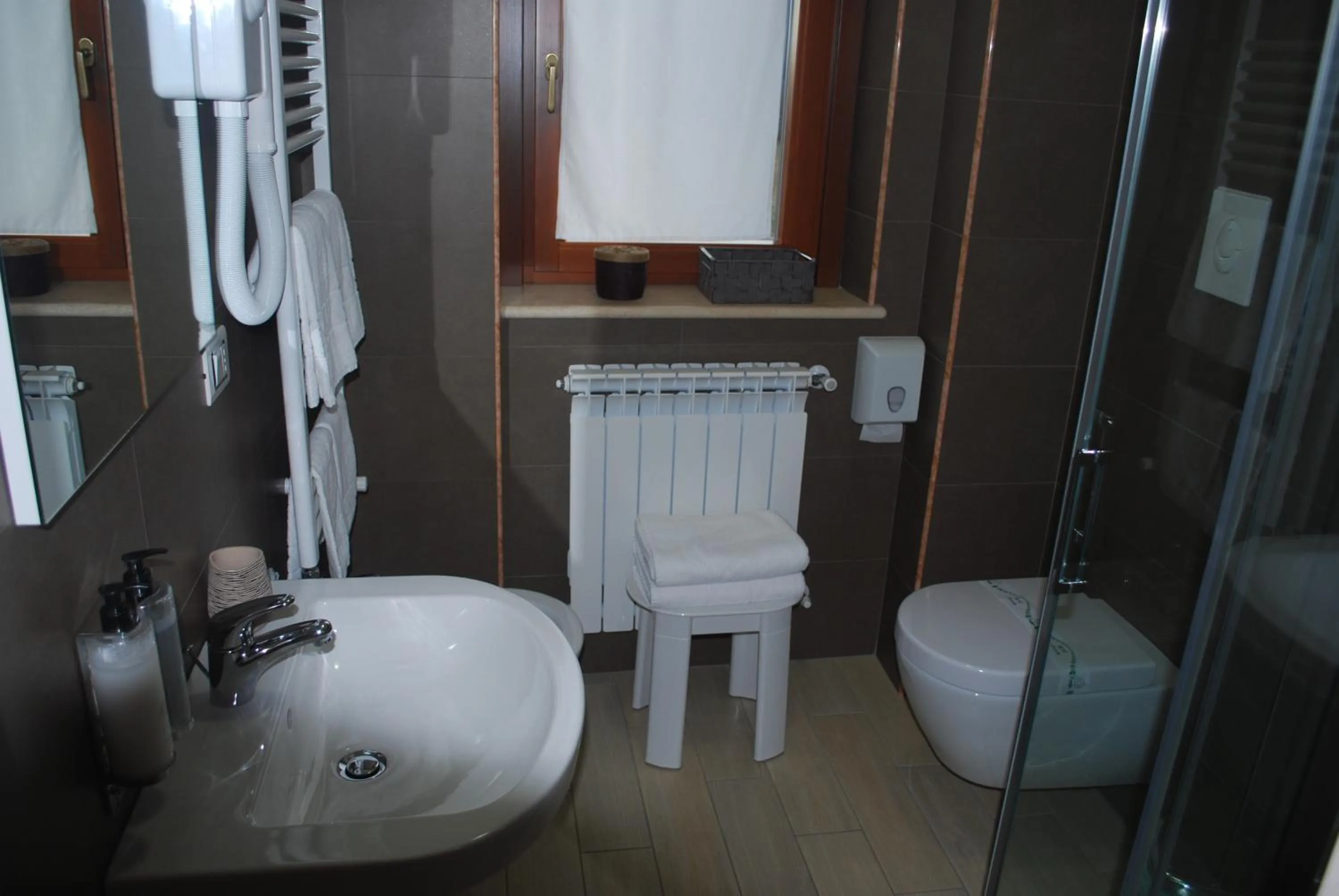 Bathroom in Hotel Il Bucaneve