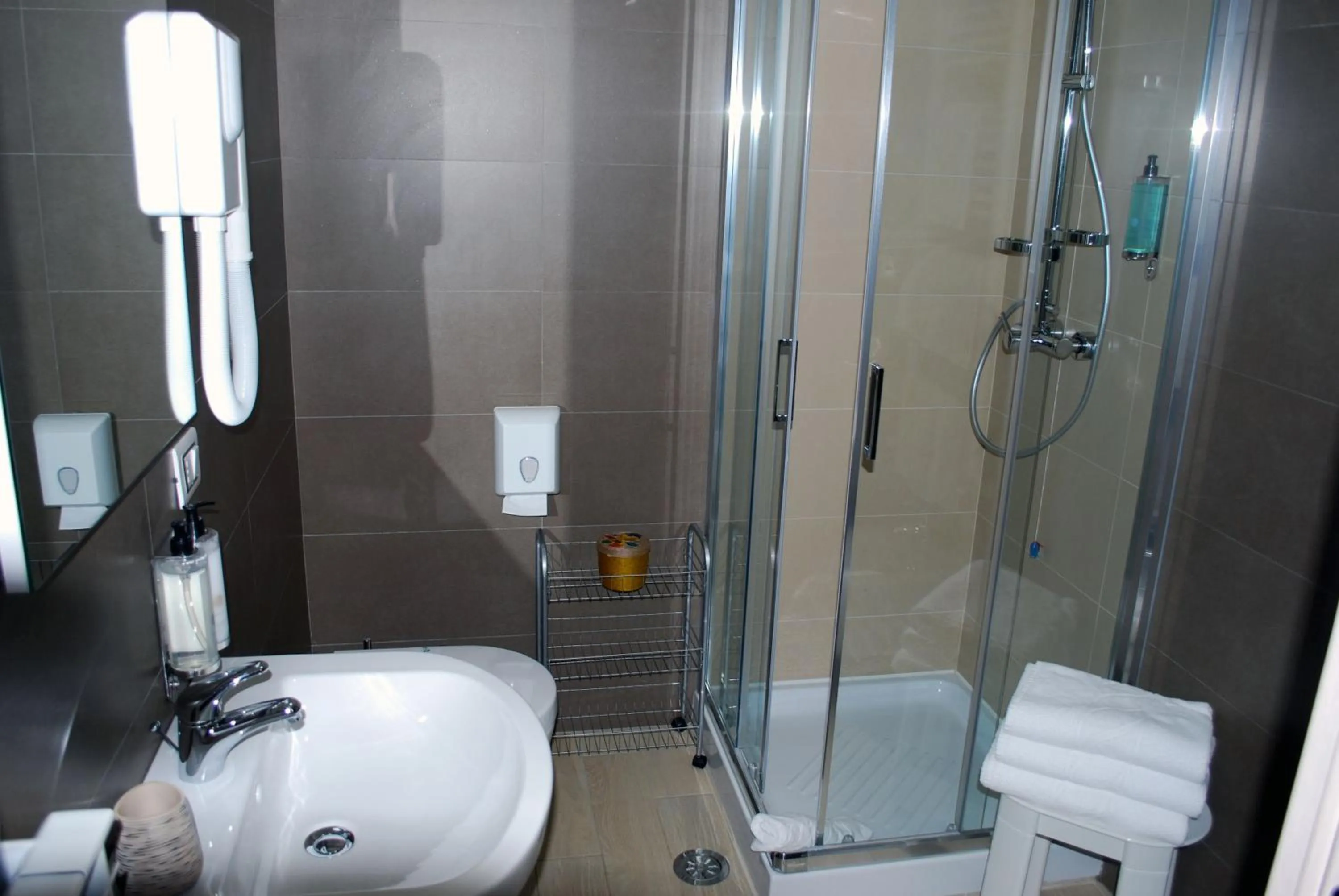 Bathroom in Hotel Il Bucaneve