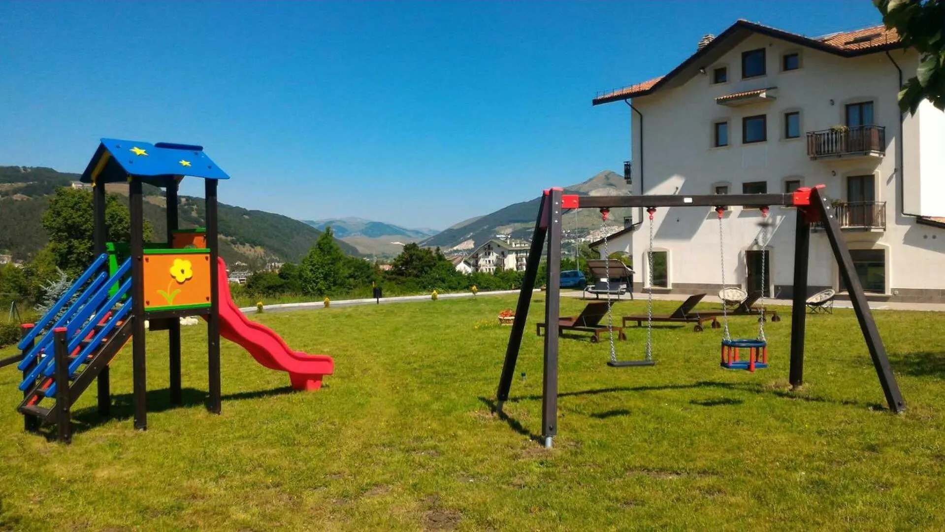 Garden in Hotel Il Bucaneve