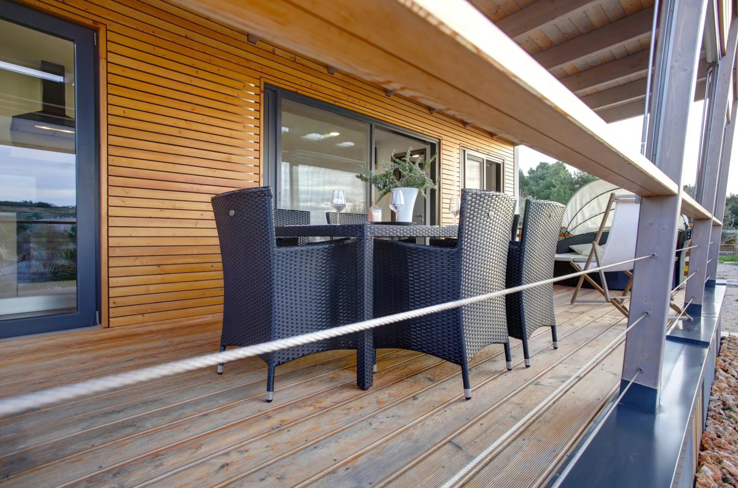 Balcony/Terrace in Camp Rehut