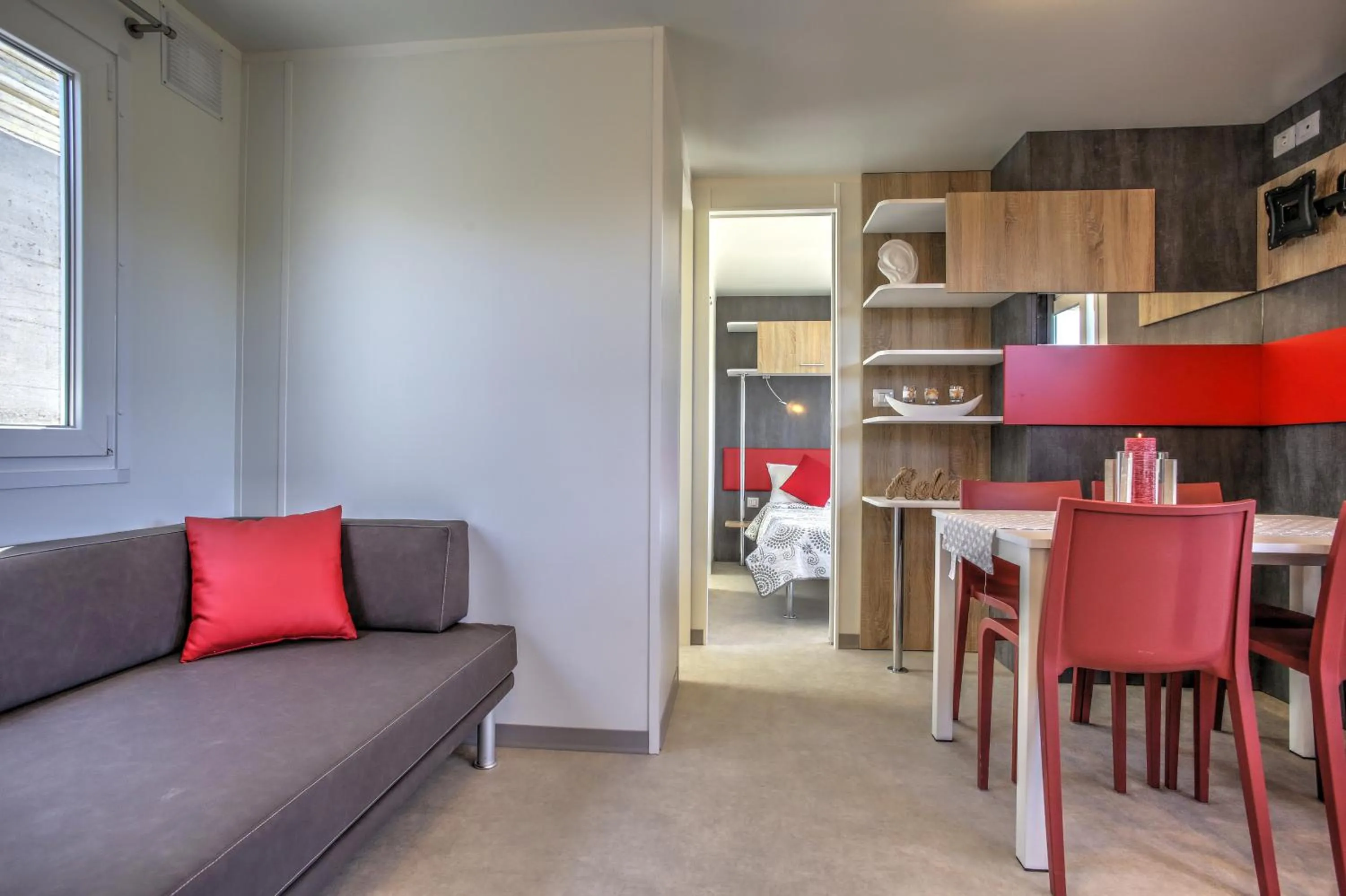 Living room in Camp Rehut