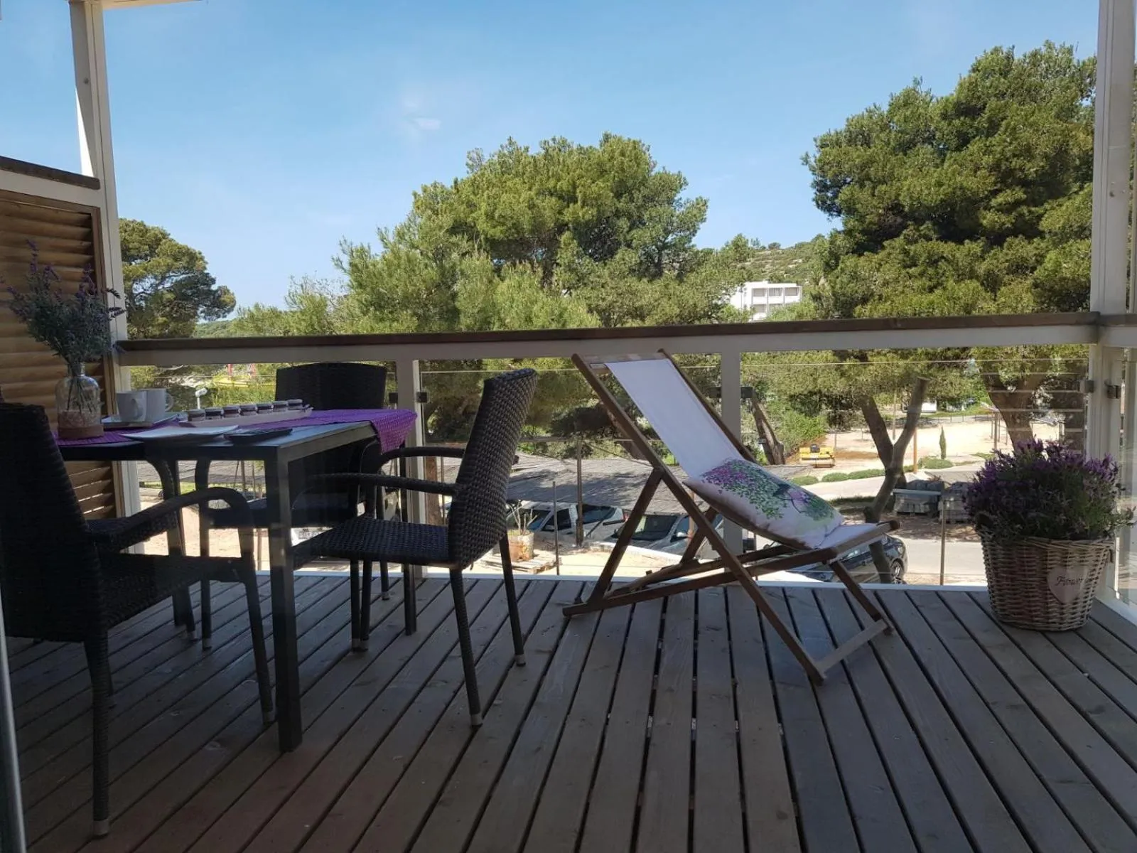 Balcony/Terrace in Camp Rehut