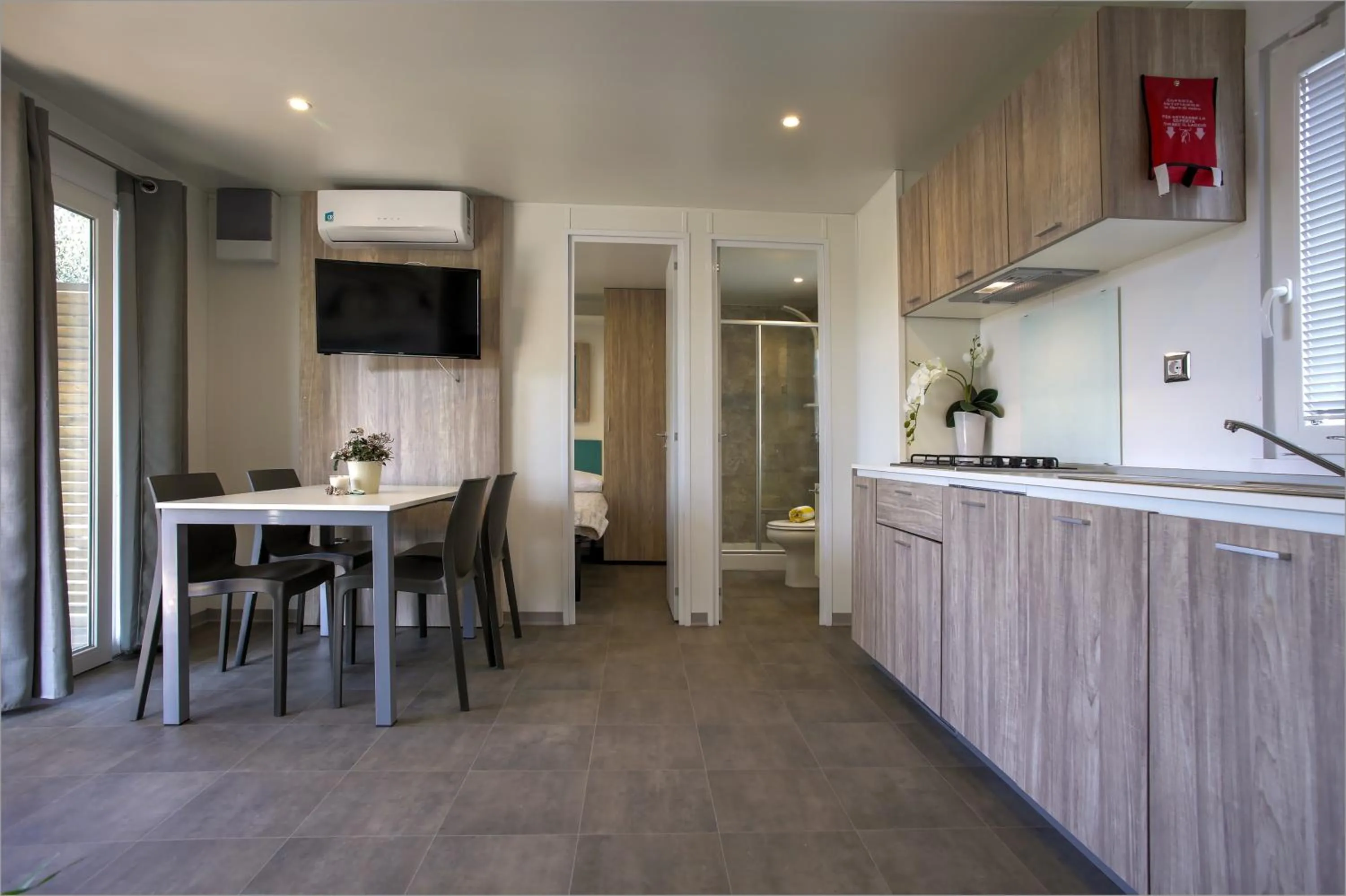 Kitchen or kitchenette in Camp Rehut