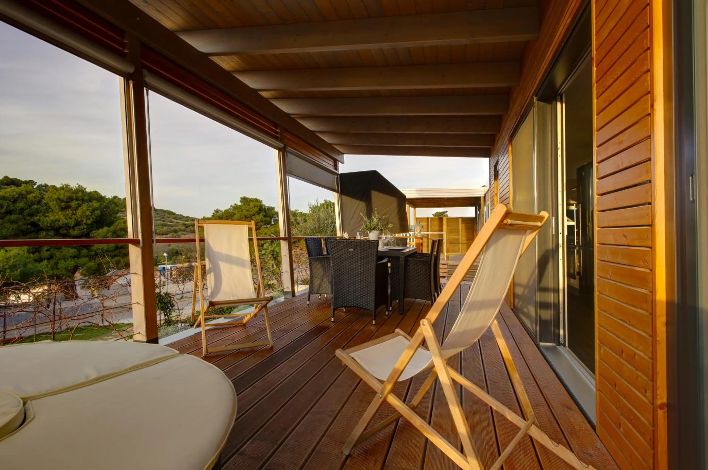 Balcony/Terrace in Camp Rehut