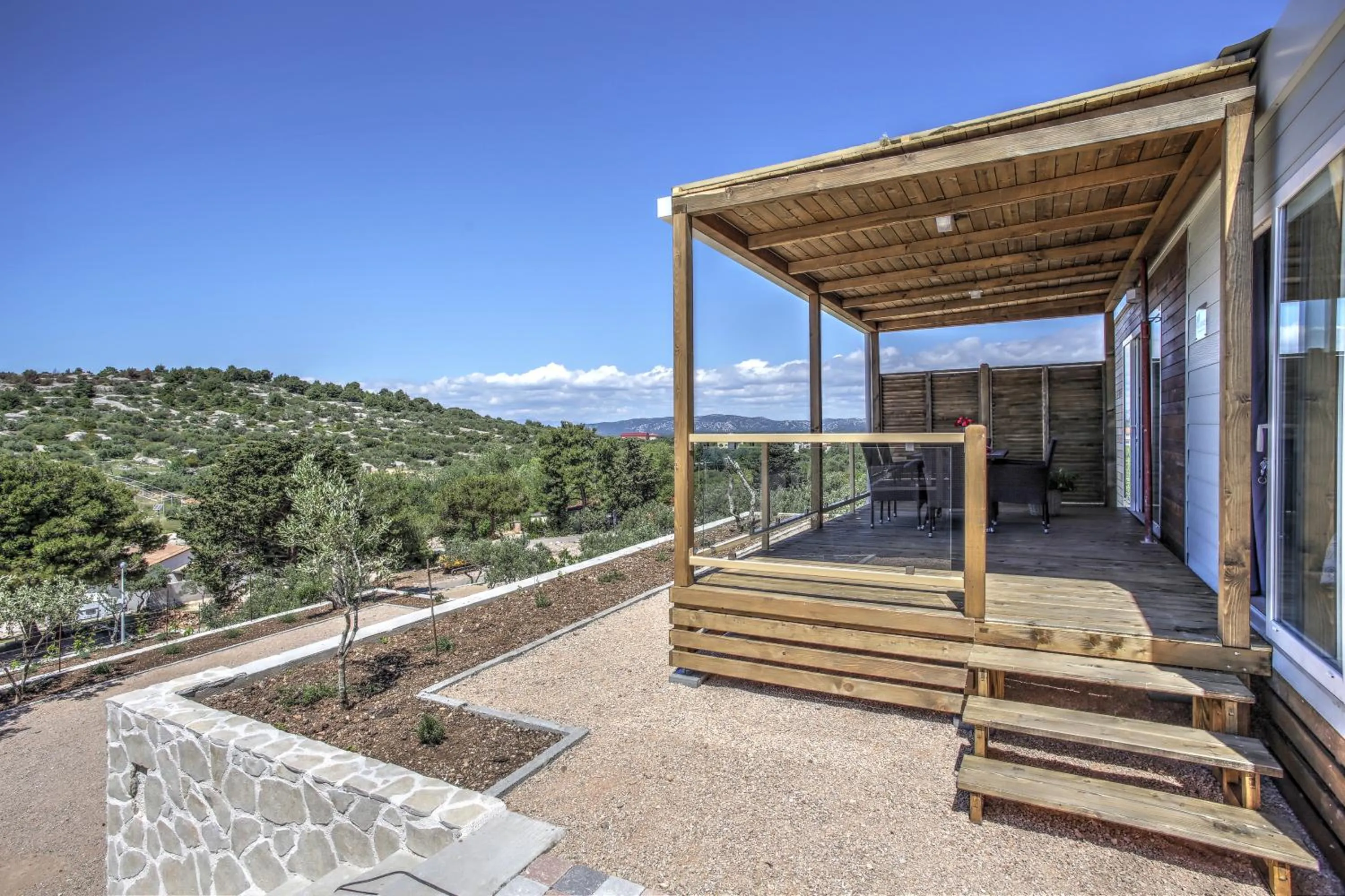 Balcony/Terrace in Camp Rehut