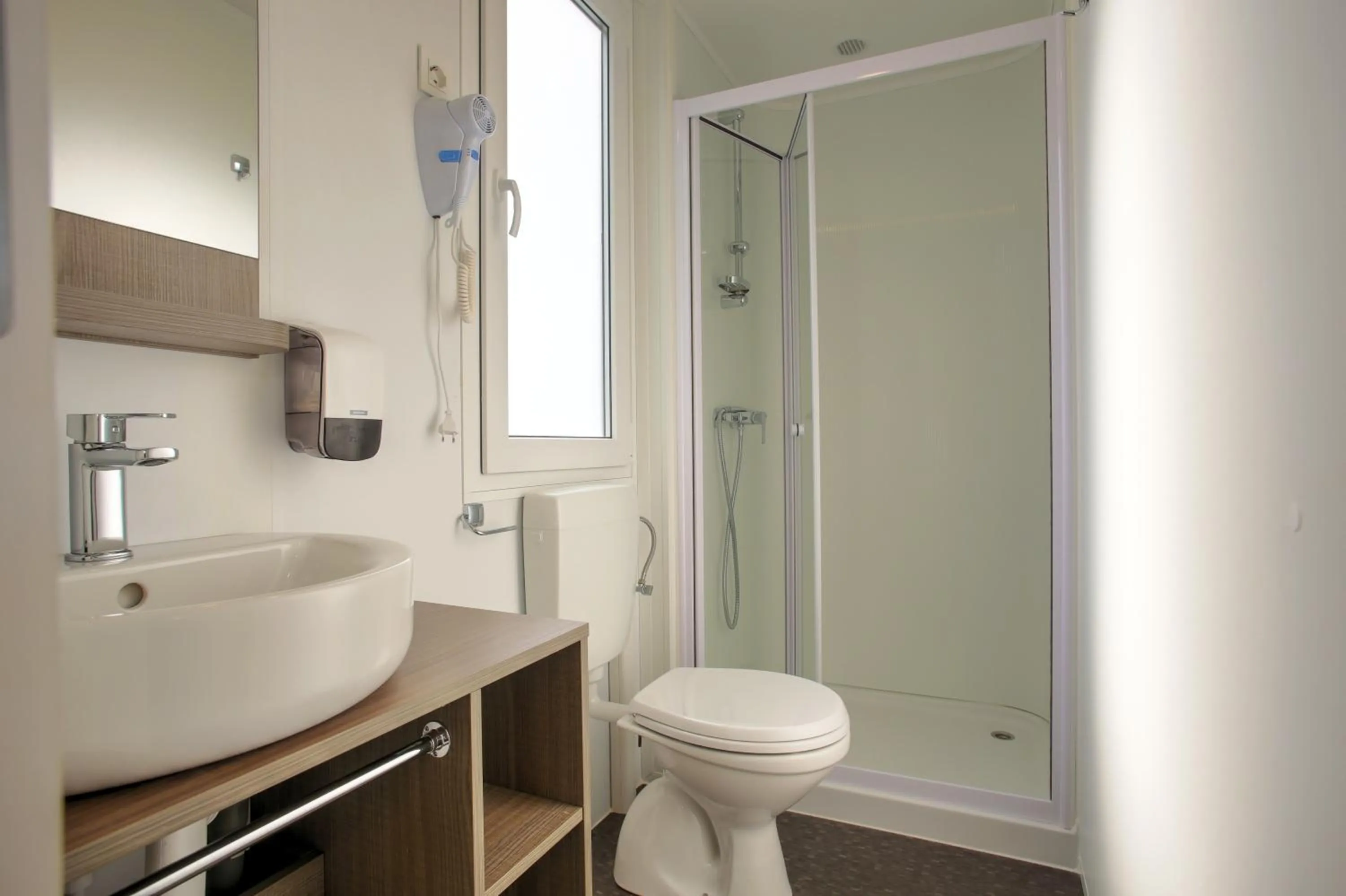 Bathroom in Camp Rehut