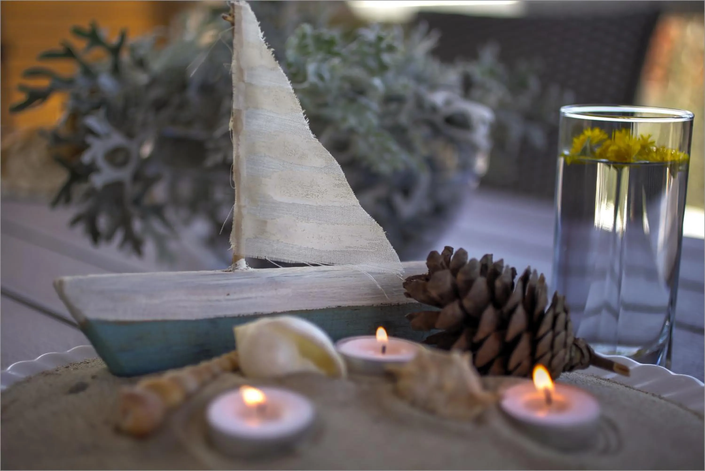 Decorative detail in Camp Rehut