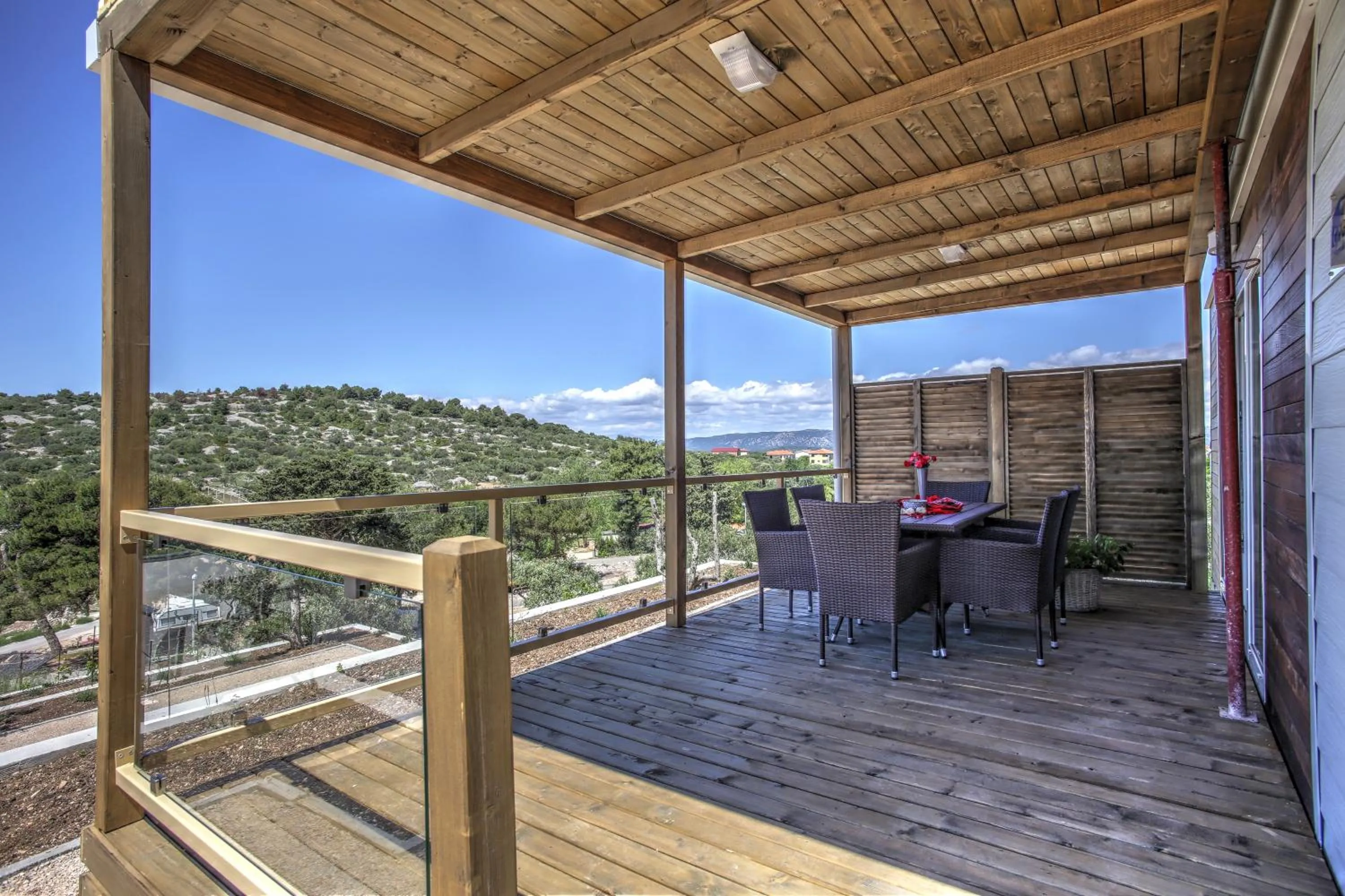 Balcony/Terrace in Camp Rehut