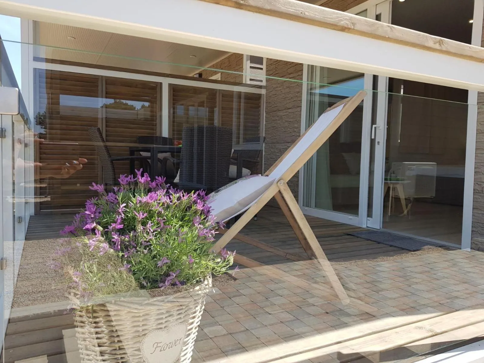 Balcony/Terrace in Camp Rehut