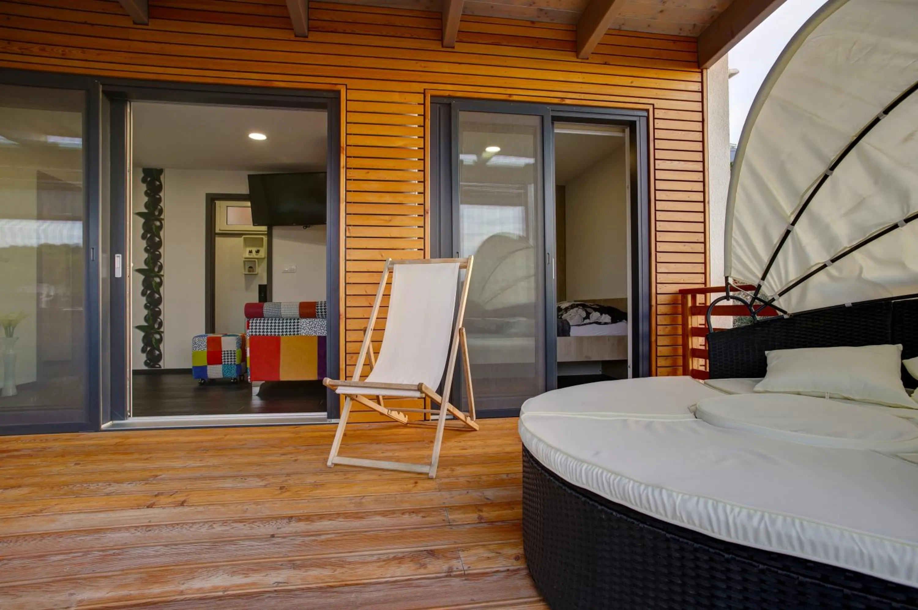 Balcony/Terrace in Camp Rehut