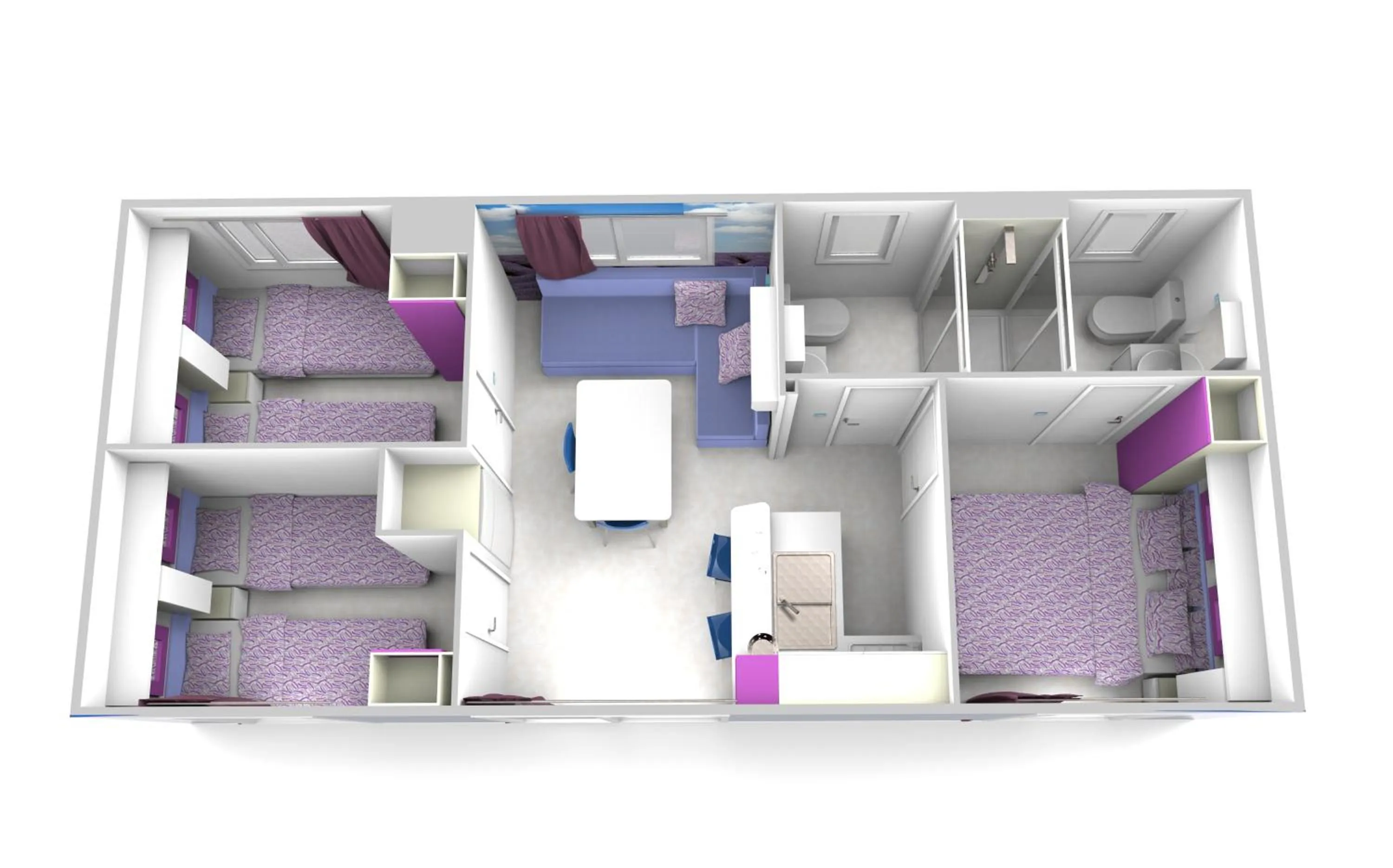 Floor plan in Camp Rehut