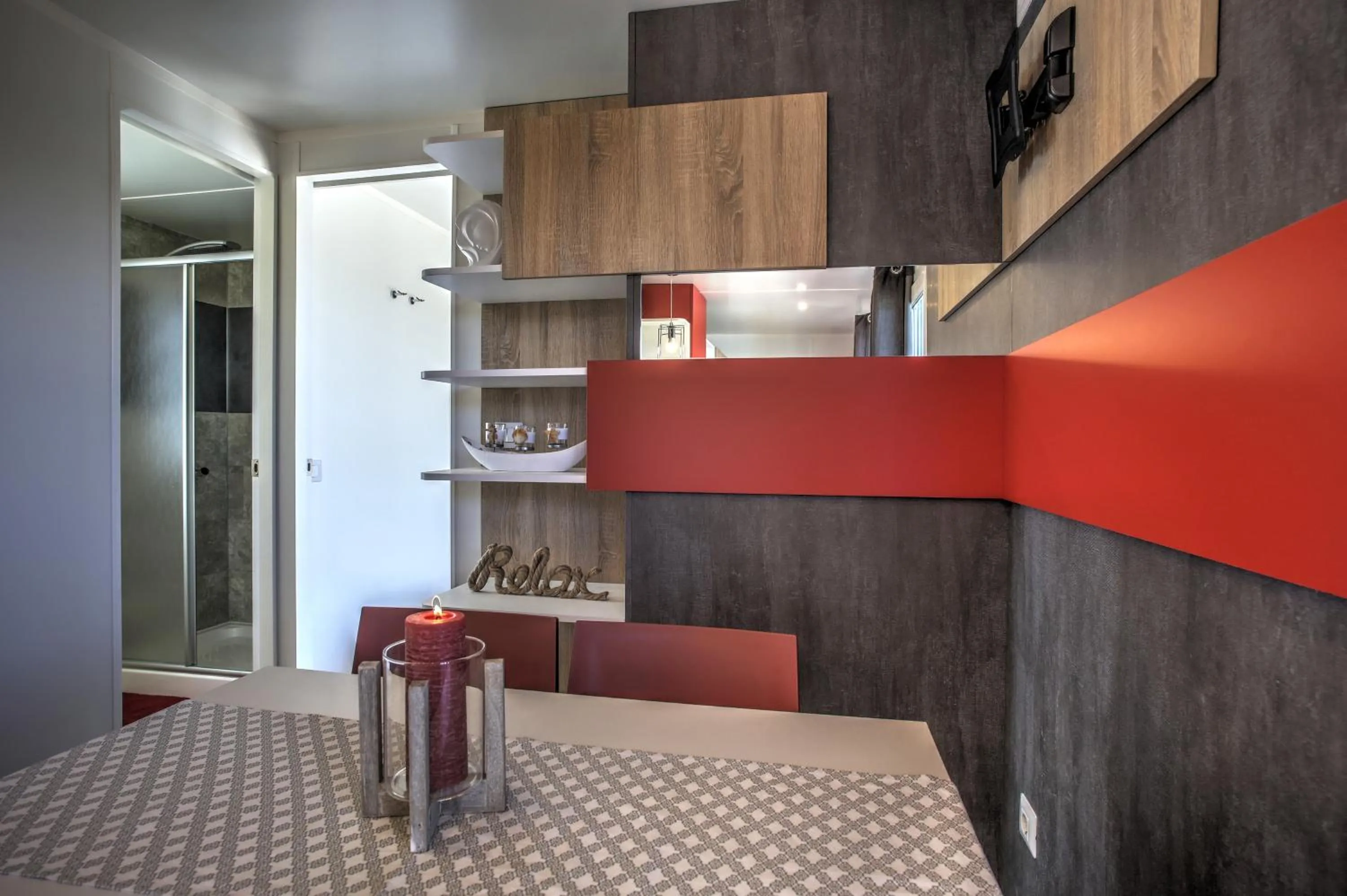 Kitchen or kitchenette in Camp Rehut