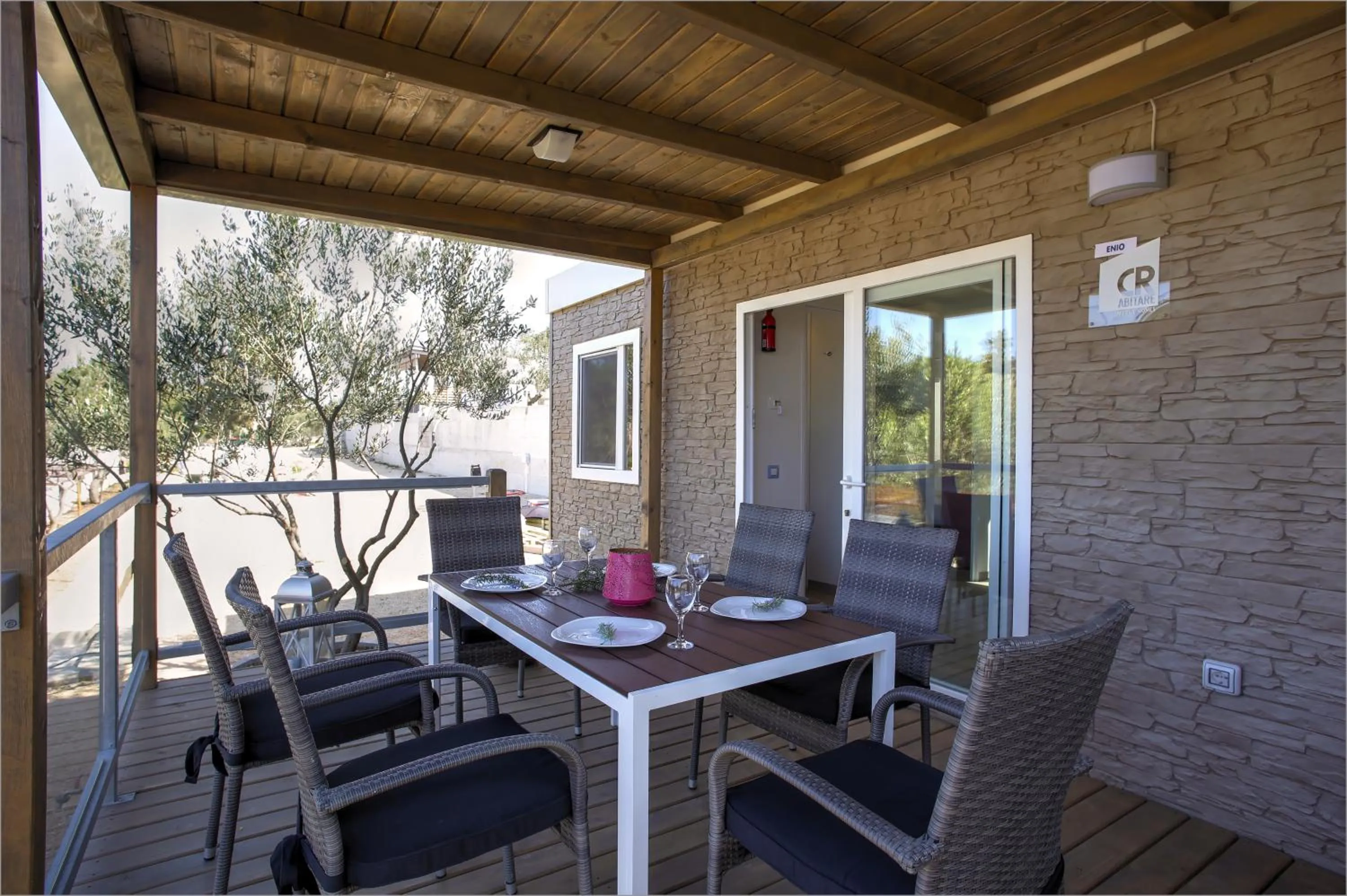 Balcony/Terrace in Camp Rehut