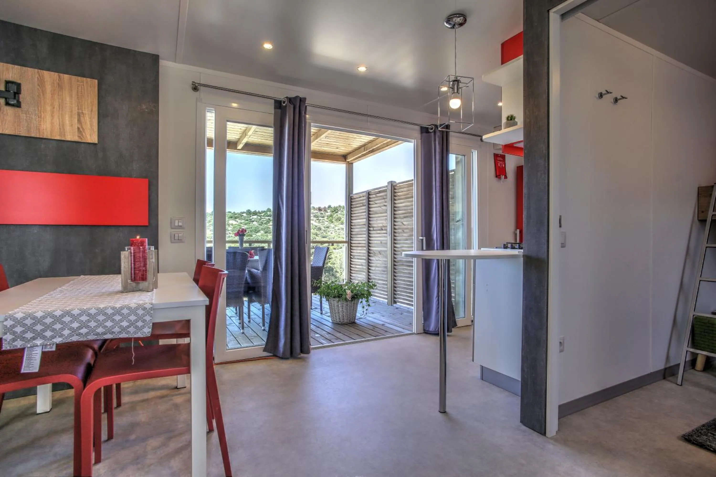 Kitchen or kitchenette in Camp Rehut