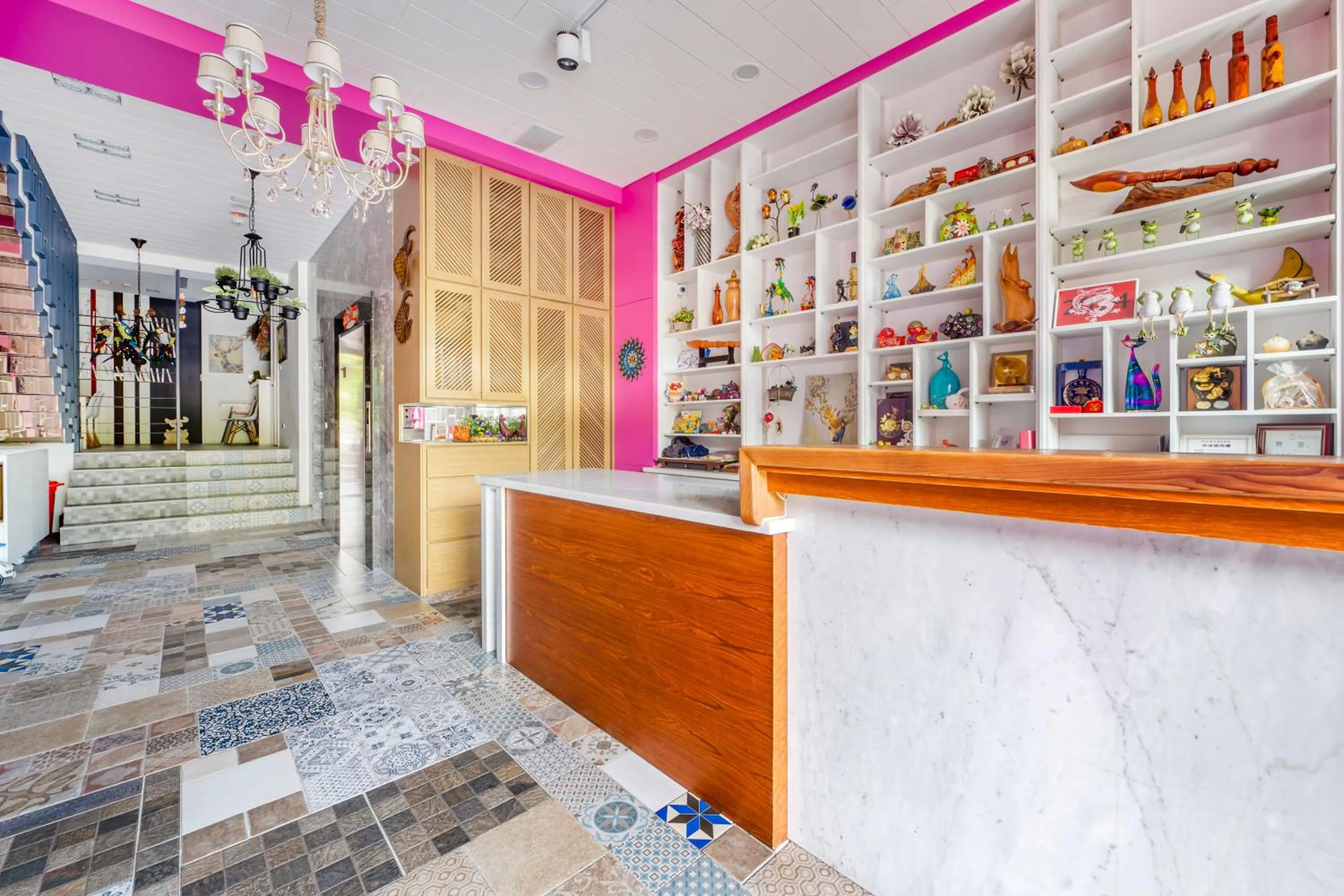 Living room in Han Yan Design Hotel