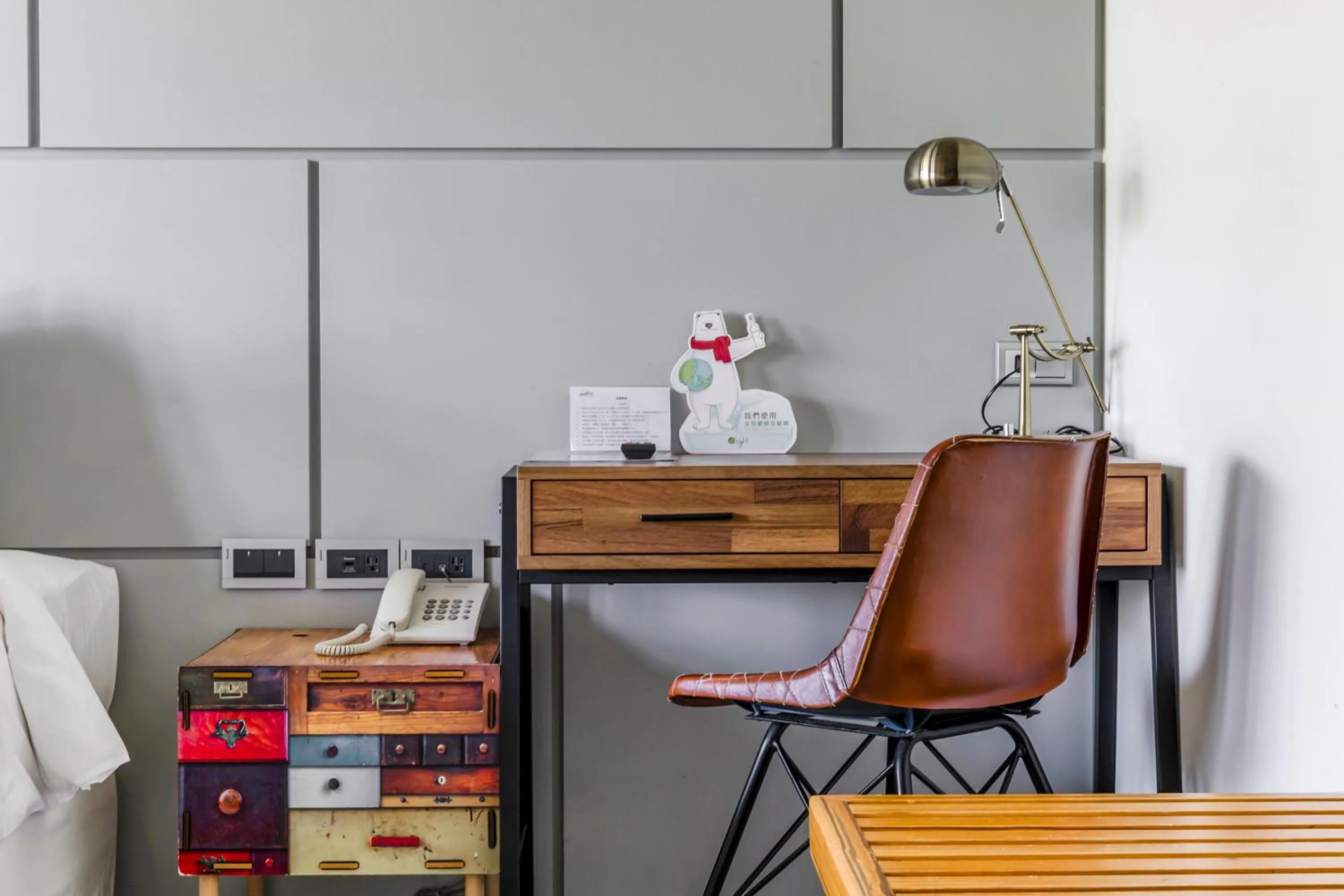 Seating area in Han Yan Design Hotel