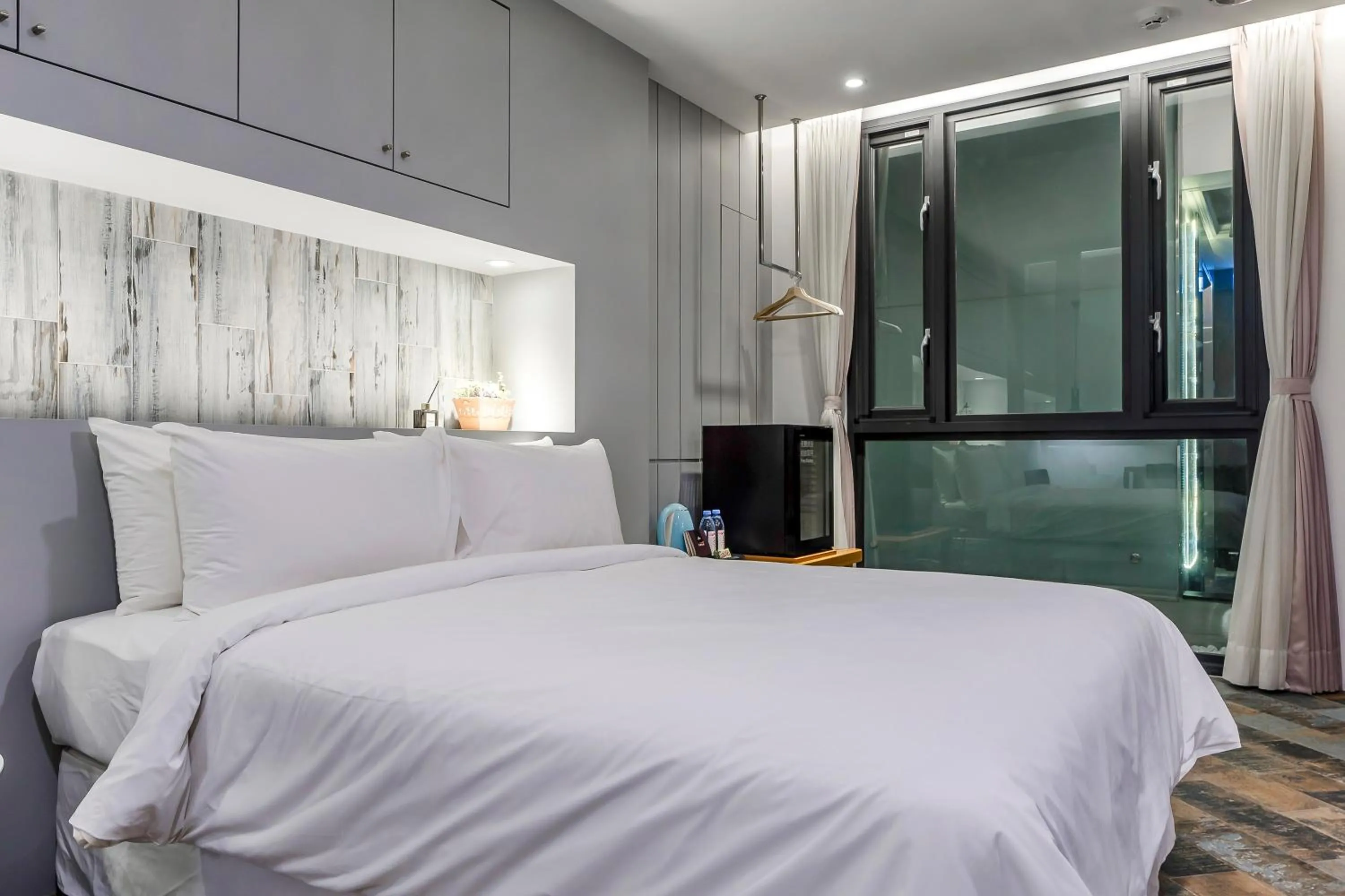 Bed in Han Yan Design Hotel
