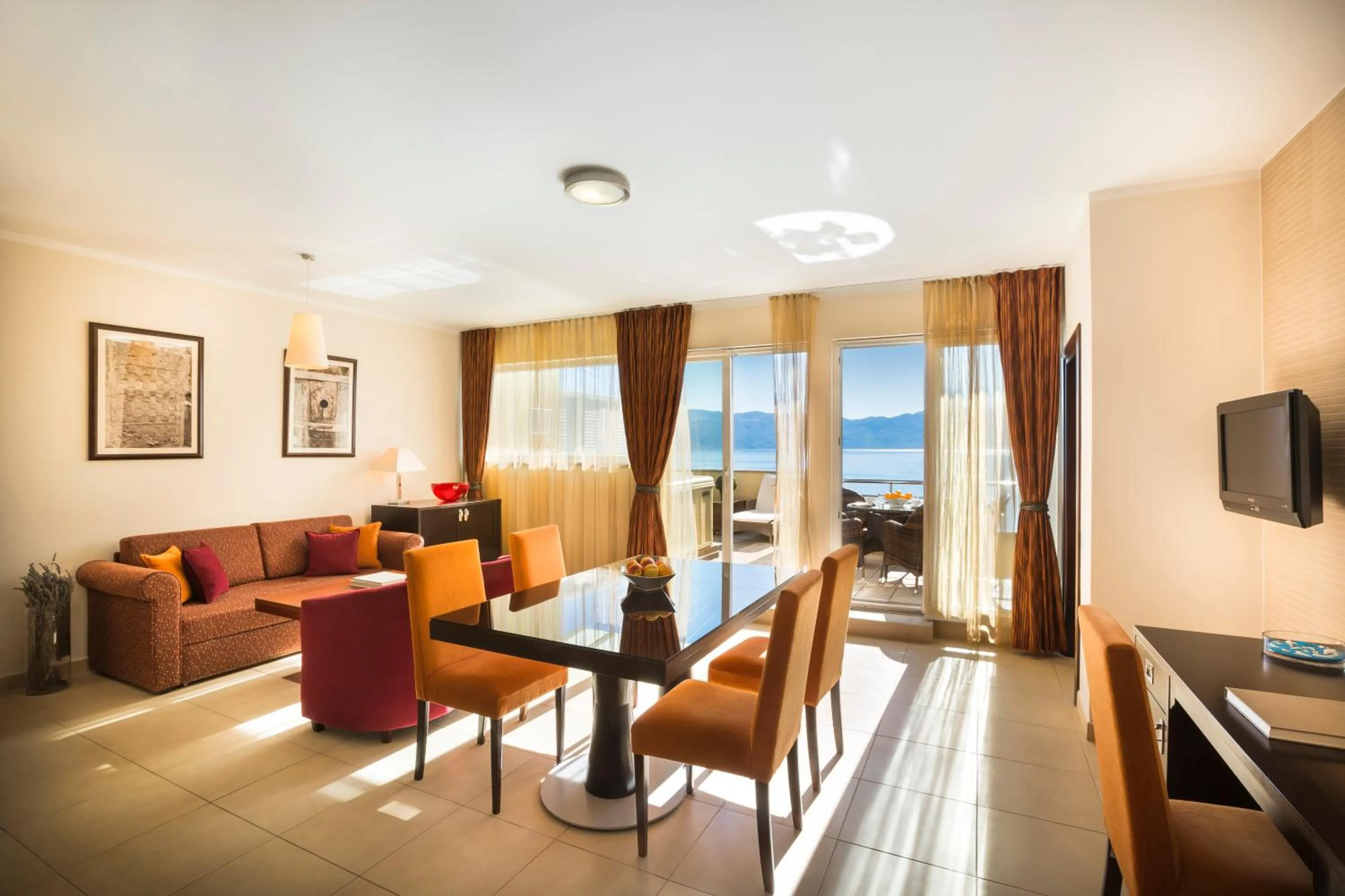 Living room in Valamar Atrium Residence