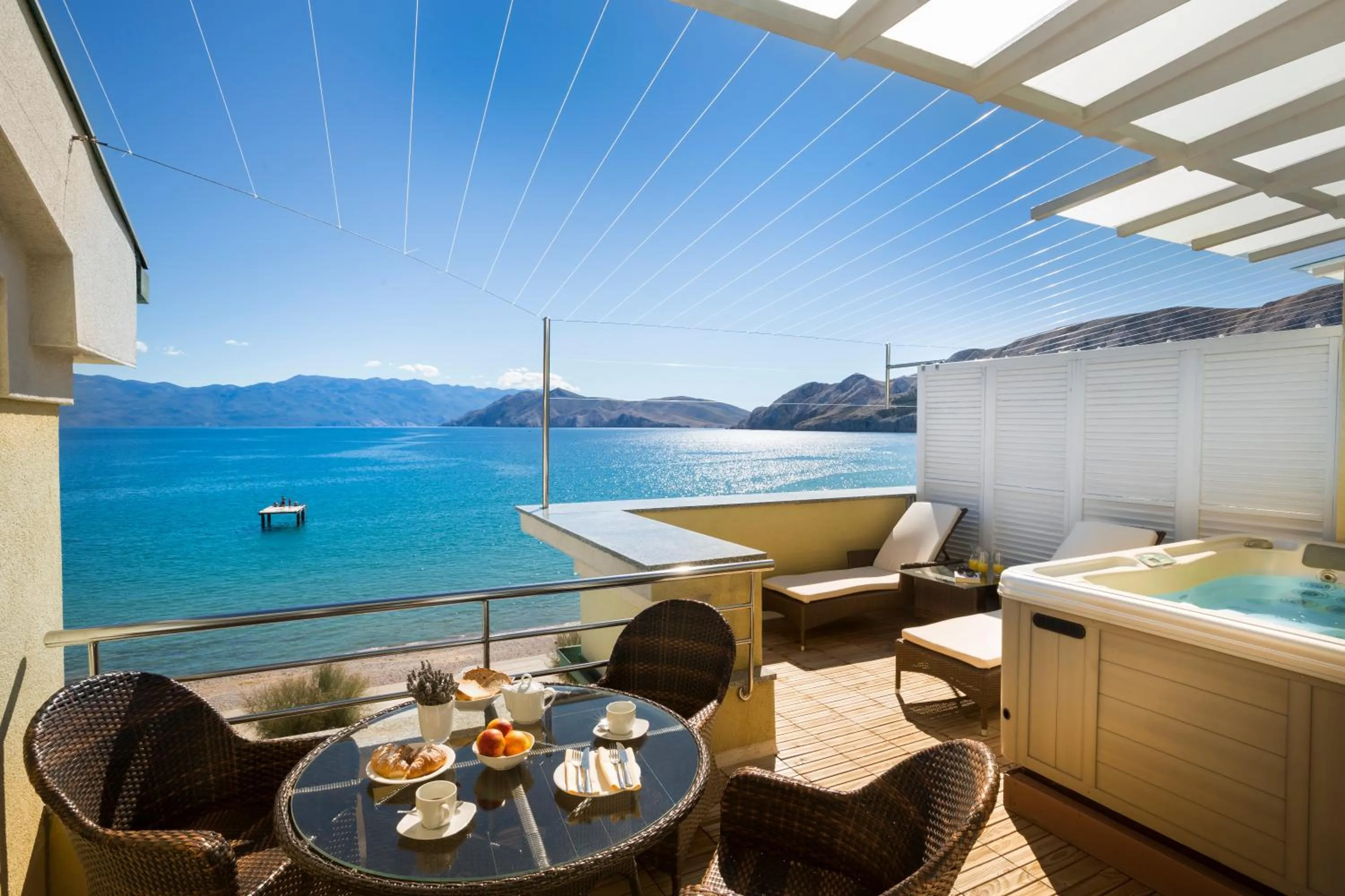 Hot Tub in Valamar Atrium Residence