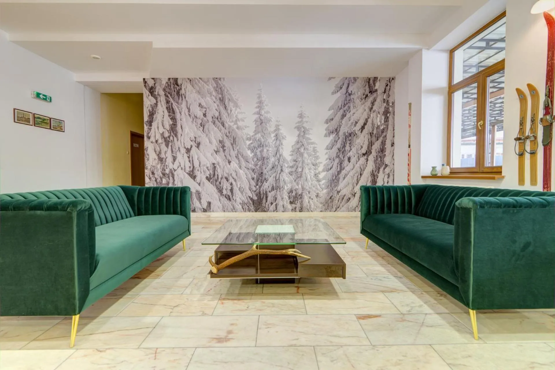 Lobby or reception in Apartamenty Renesans